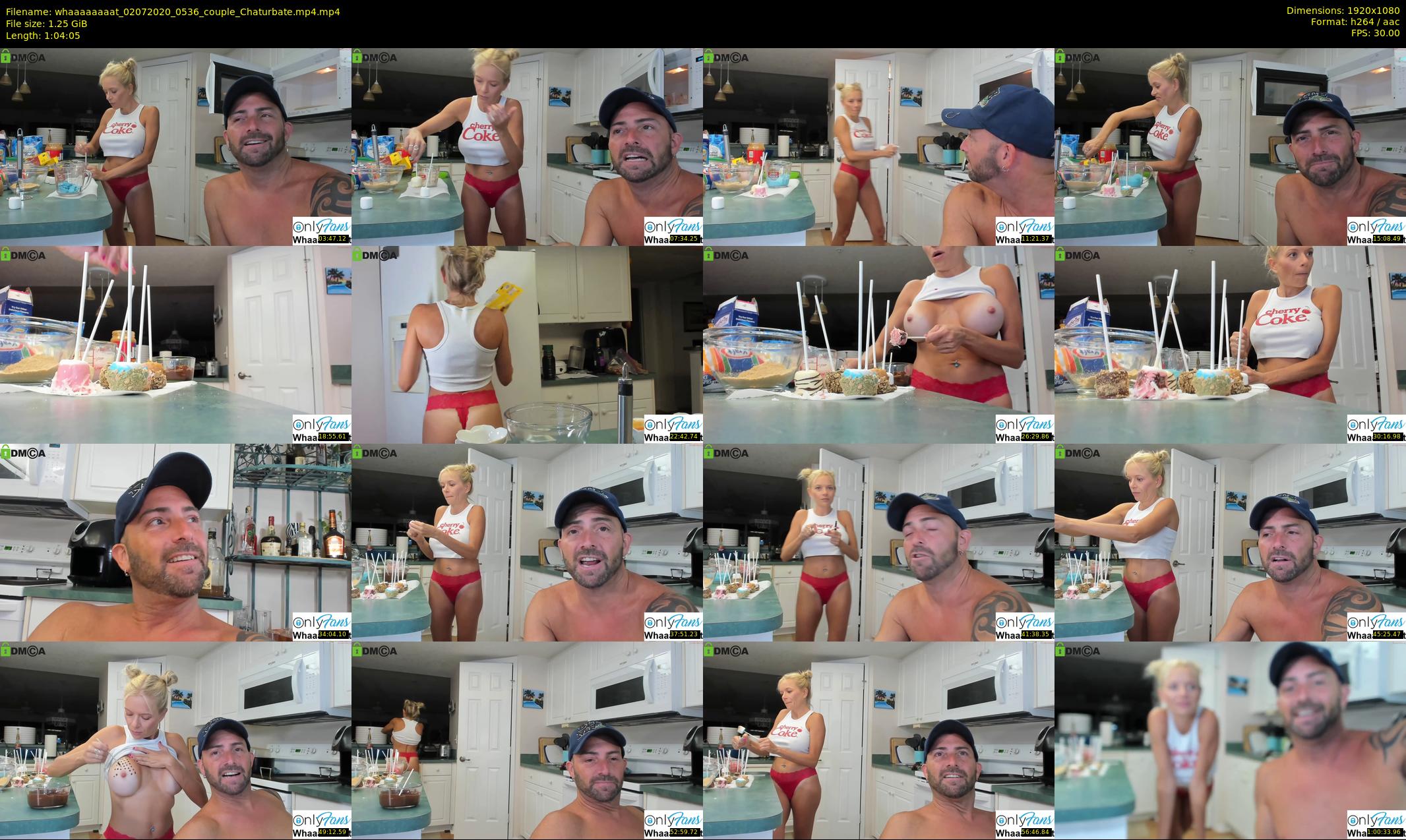 whaaaaaaaat — 65 minute Chaturbate couple cam show recording, 1080p, Jul 2, 2020