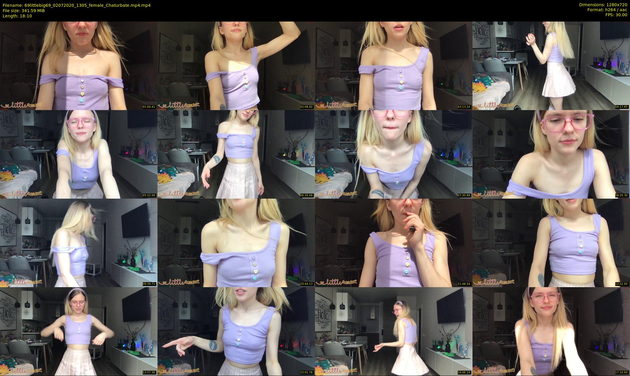 69littlebig69 — 19 minute Chaturbate couple cam show recording, 720p, Jul 2, 2020