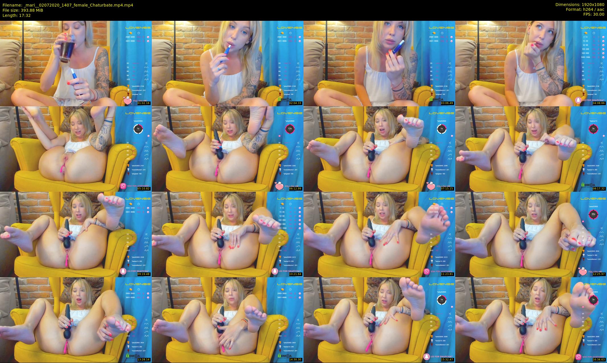 _mari_ — 18 minute Chaturbate female cam show recording, 1080p, Jul 2, 2020
