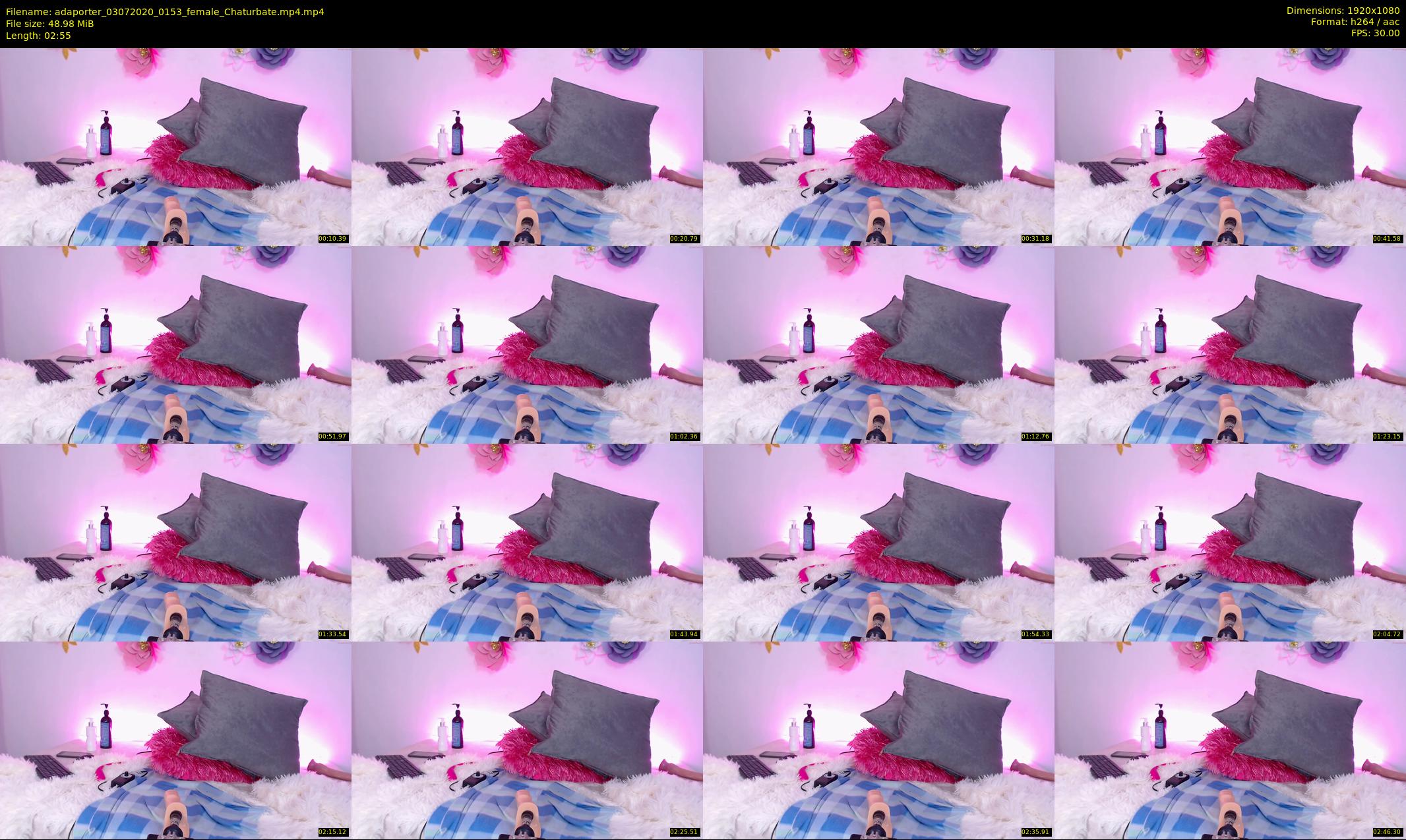 adaporter — 3 minute Chaturbate female cam show recording, 1080p, Jul 3, 2020