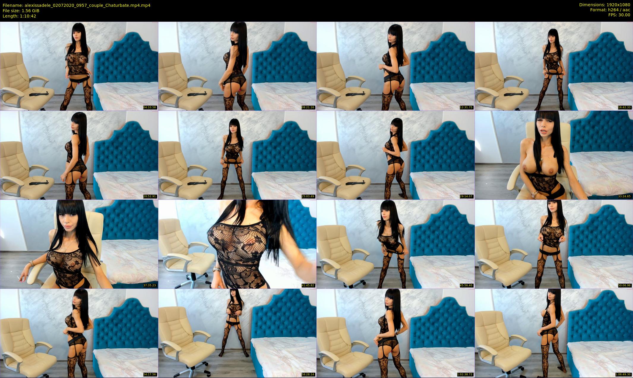 alexissadele — 71 minute Chaturbate female cam show recording, 1080p, Jul 2, 2020