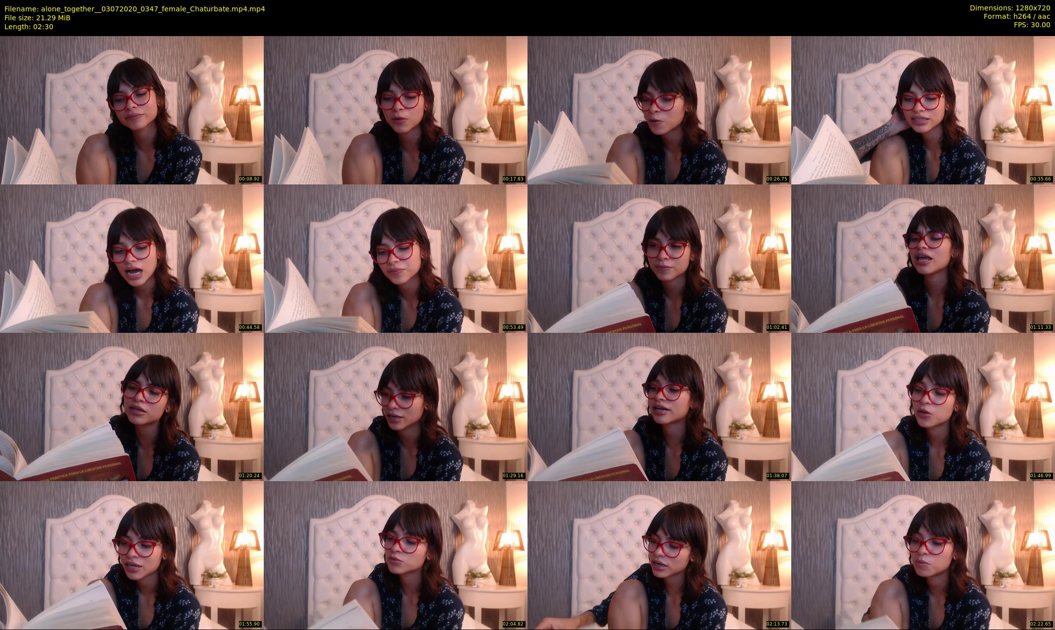 alone_together_ — 3 minute Chaturbate female cam show recording, 720p, Jul 3, 2020