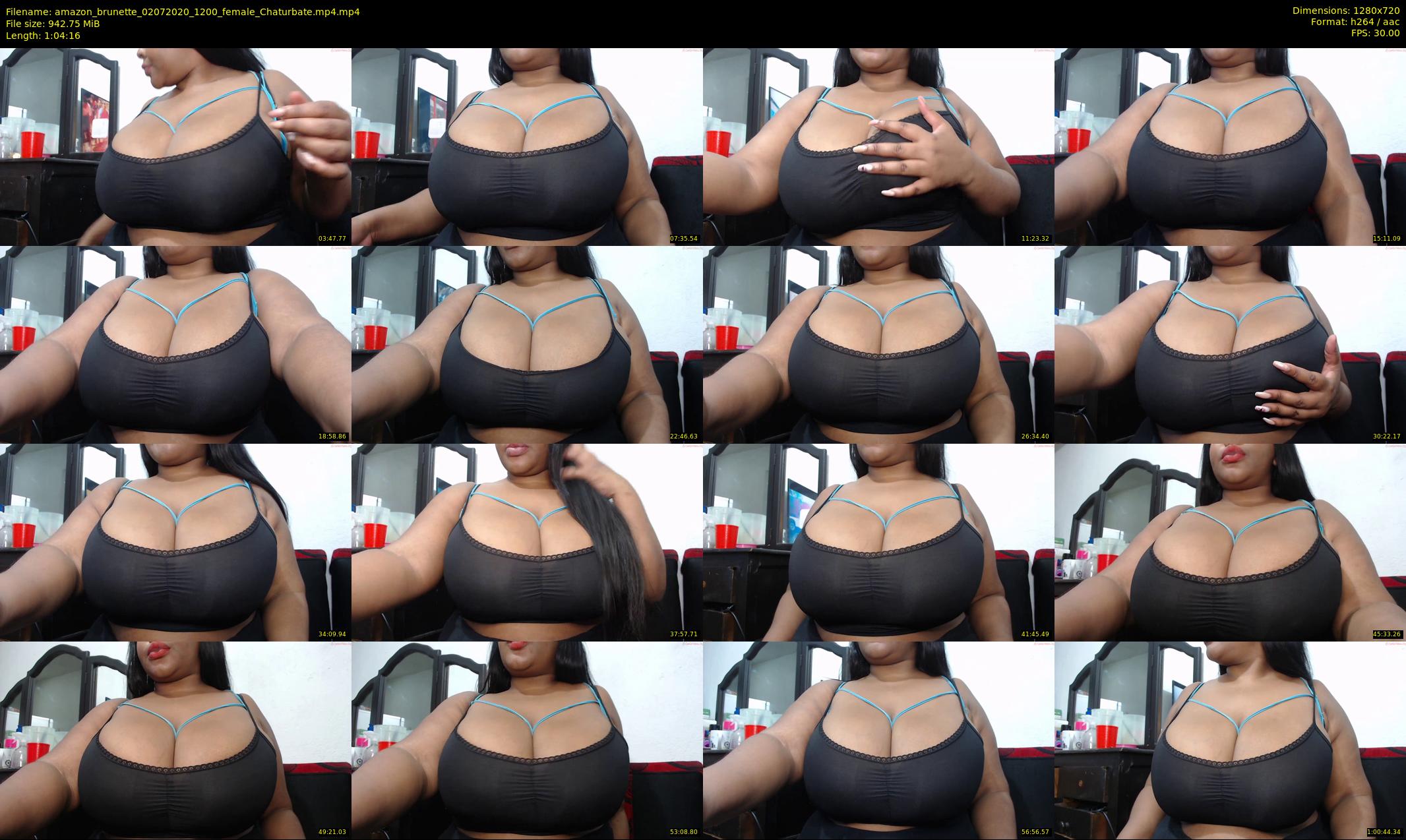amazon_brunette — 65 minute Chaturbate female cam show recording, 720p, Jul 2, 2020