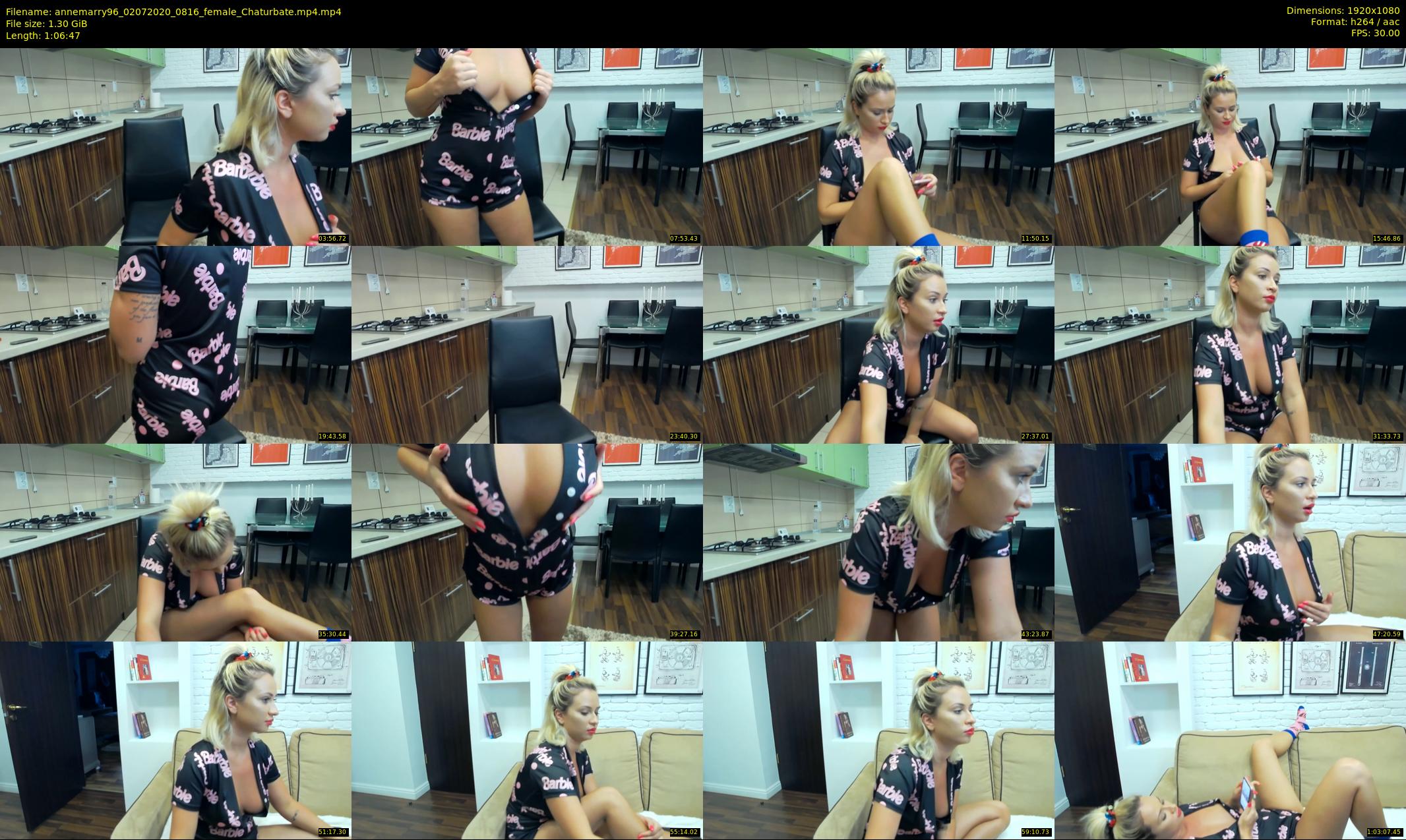 annemarry96 — 67 minute Chaturbate female cam show recording, 1080p, Jul 2, 2020