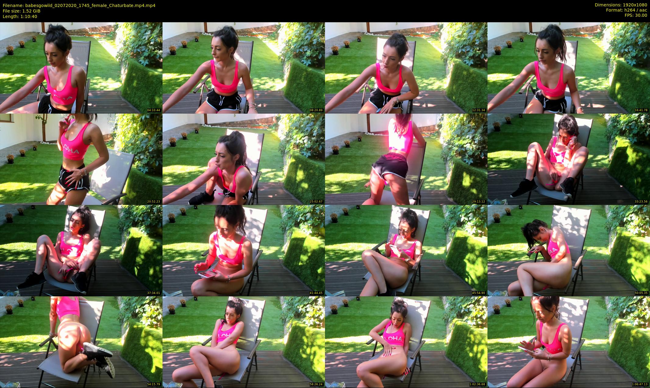 babesgowild — 71 minute Chaturbate couple cam show recording, 1080p, Jul 2, 2020