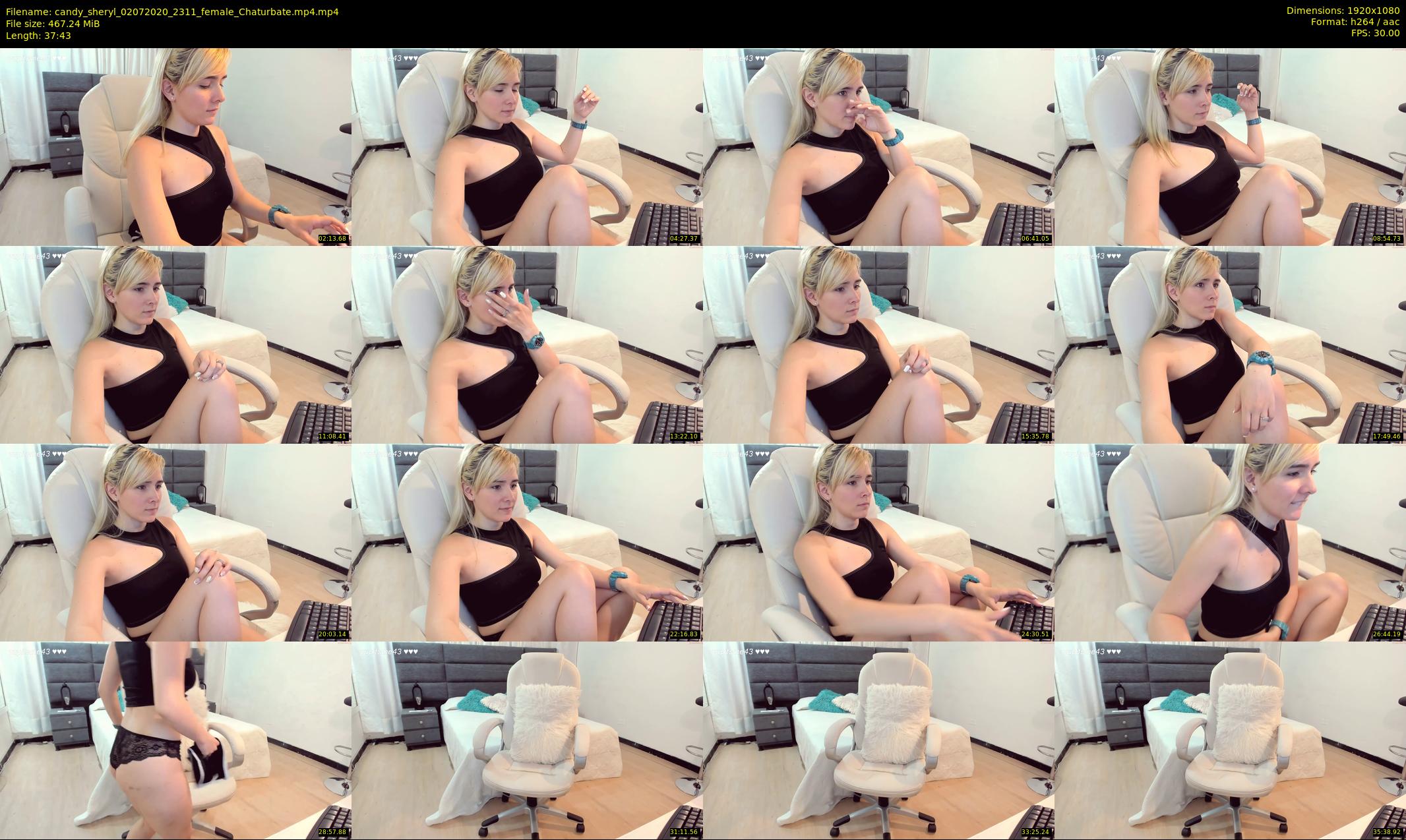 candy_sheryl — 38 minute Chaturbate female cam show recording, 1080p, Jul 2, 2020