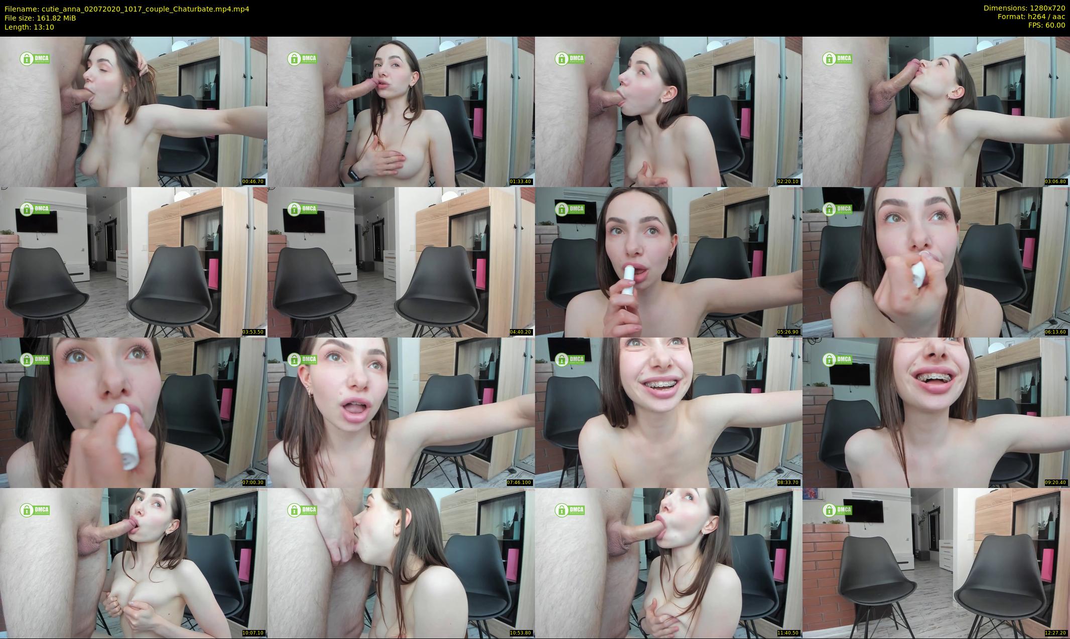 cutie_anna — 14 minute Chaturbate couple cam show recording, 720p, Jul 2, 2020