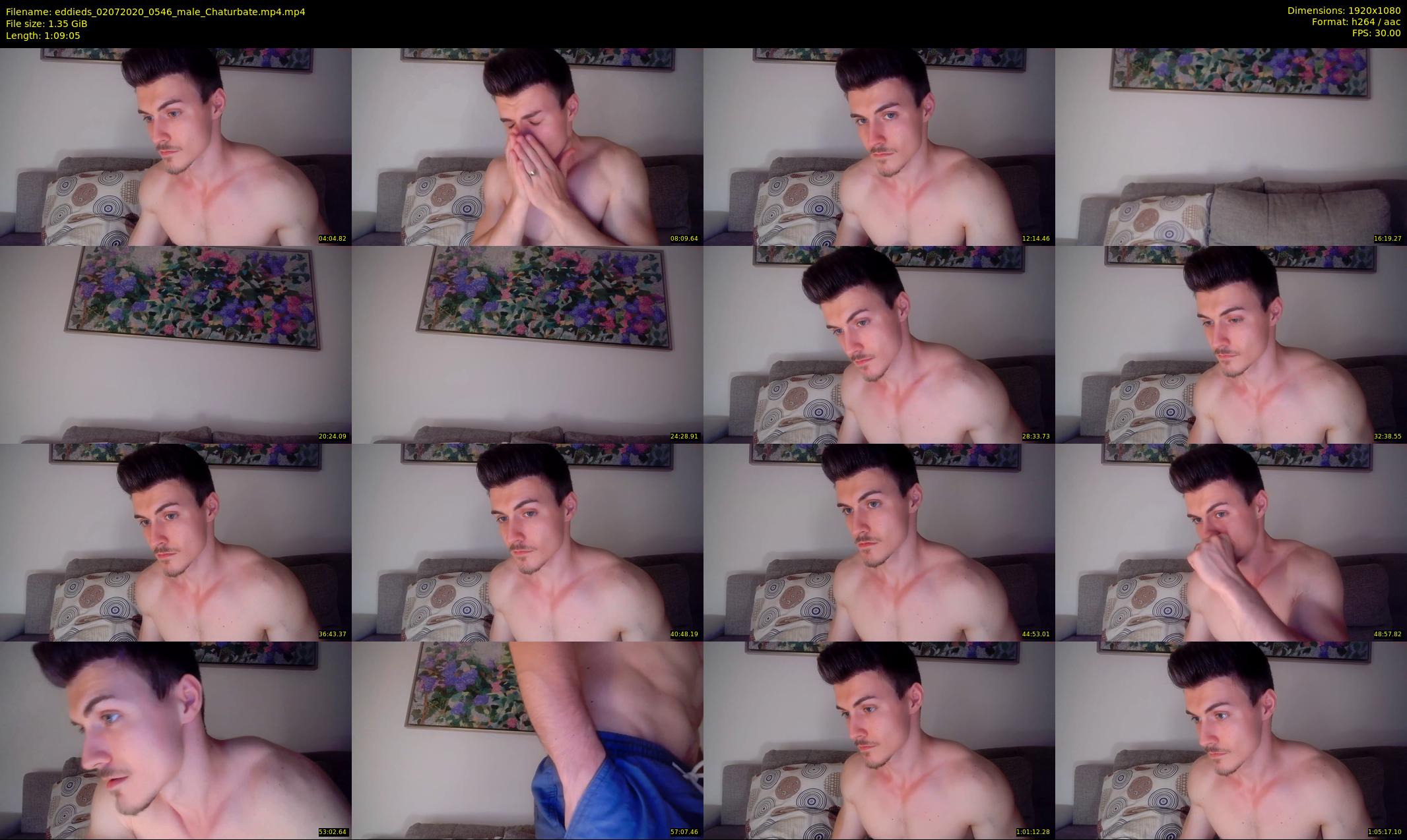 eddieds — 70 minute Chaturbate male cam show recording, 1080p, Jul 2, 2020