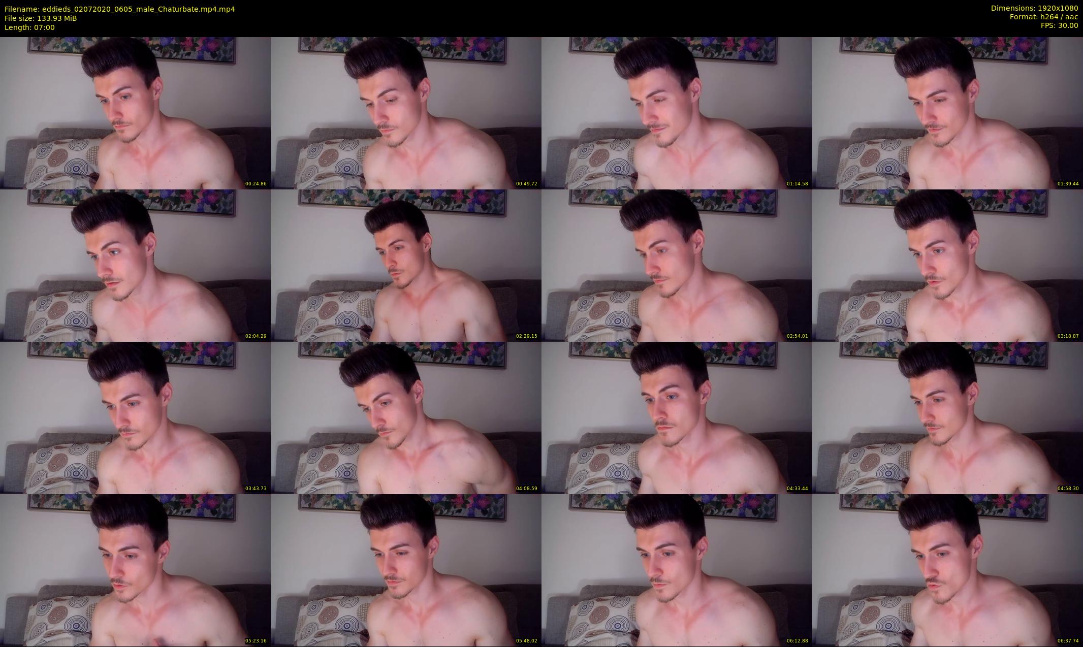 eddieds — 7 minute Chaturbate male cam show recording, 1080p, Jul 2, 2020