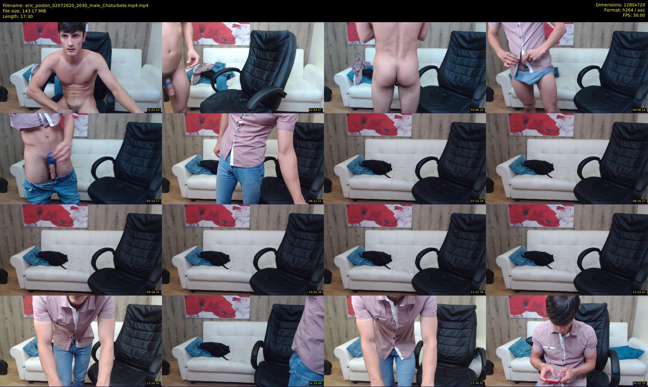 eric_poston — 18 minute Chaturbate male cam show recording, 720p, Jul 2, 2020