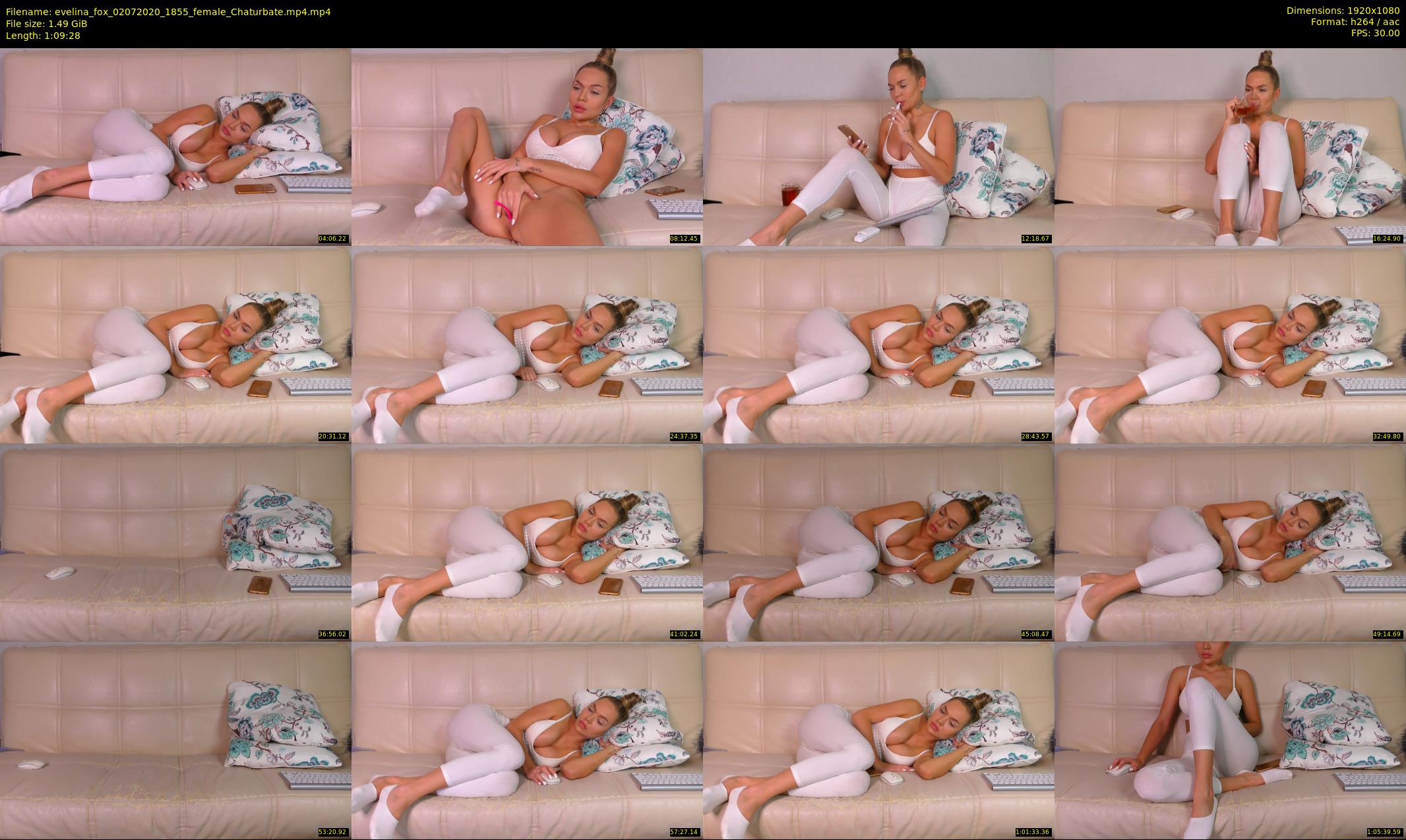 evelina_fox — 70 minute Chaturbate female cam show recording, 1080p, Jul 2, 2020