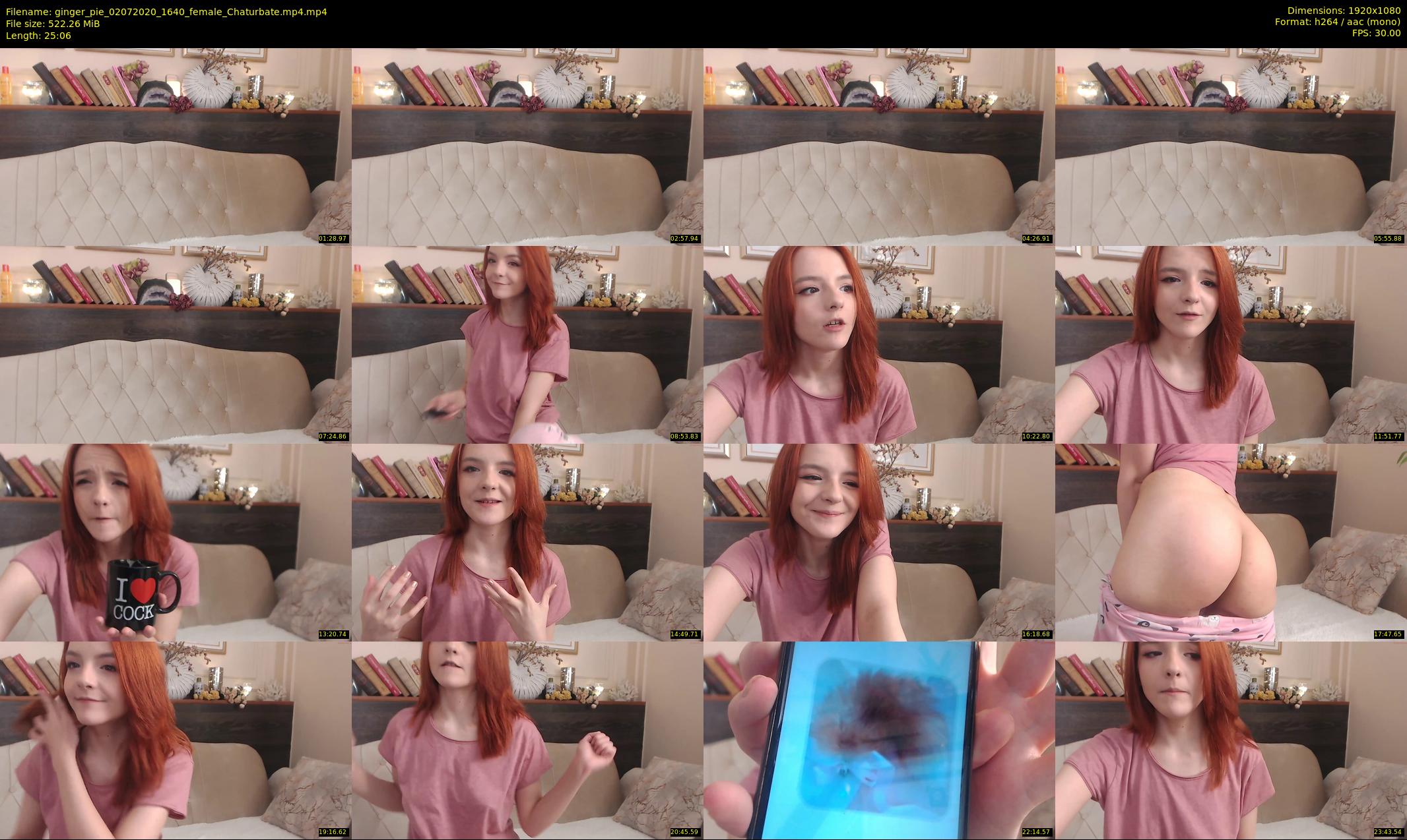 ginger_pie — 26 minute Chaturbate female cam show recording, 1080p, Jul 2, 2020