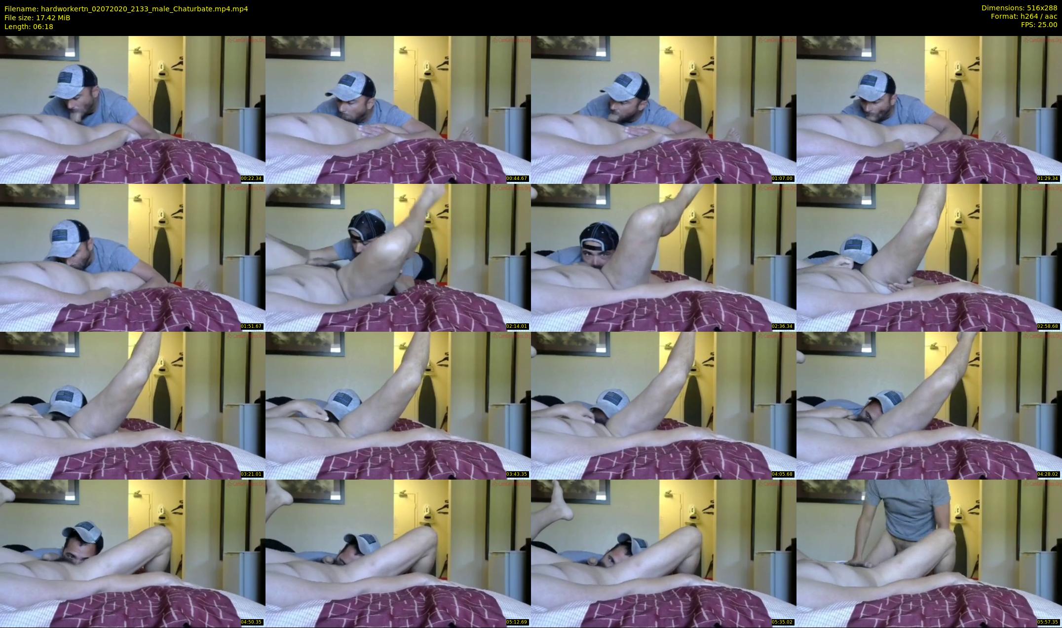 hardworkertn — 7 minute Chaturbate male cam show recording, SD, Jul 2, 2020