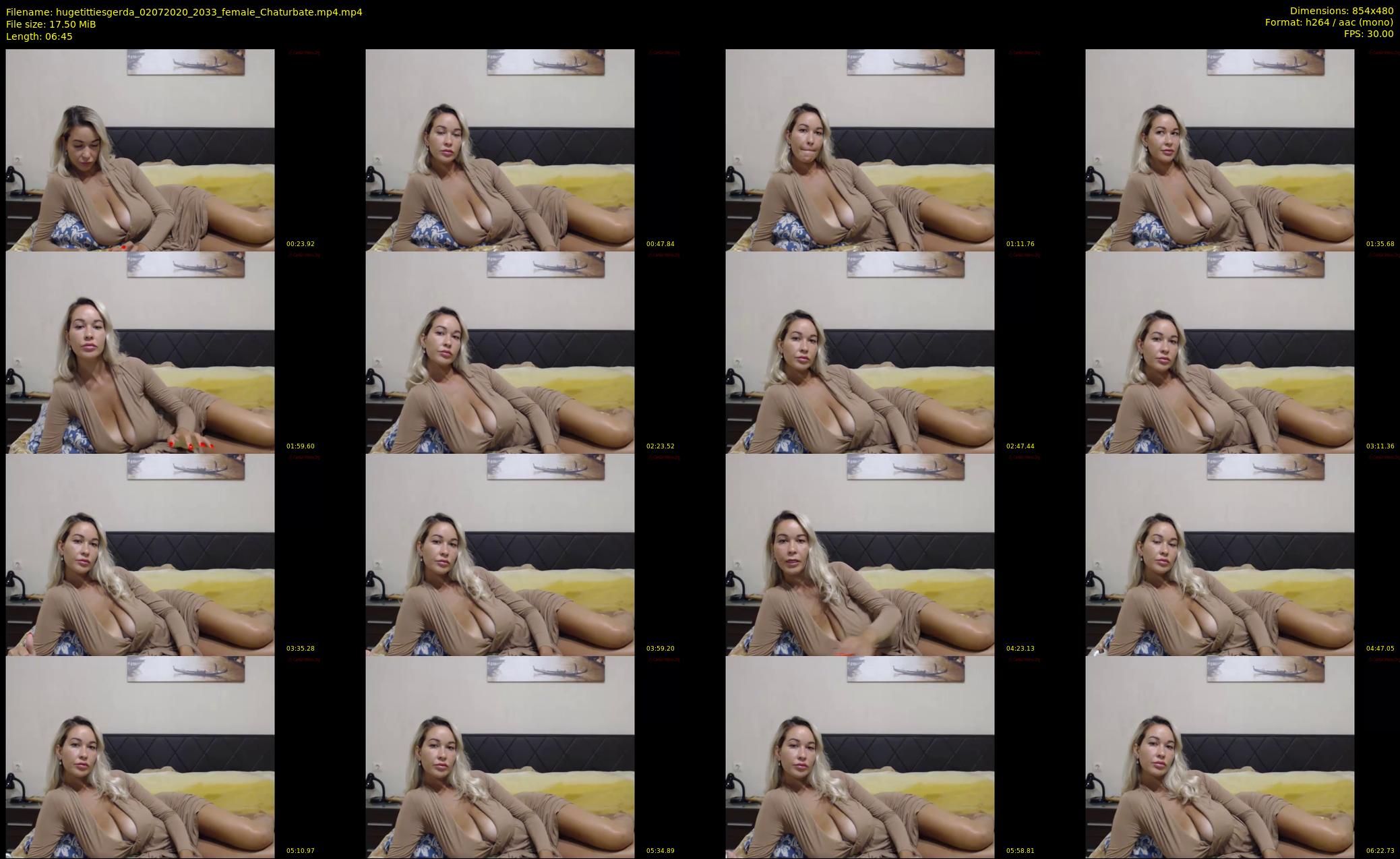 hugetittiesgerda — 7 minute Chaturbate female cam show recording, 480p, Jul 2, 2020
