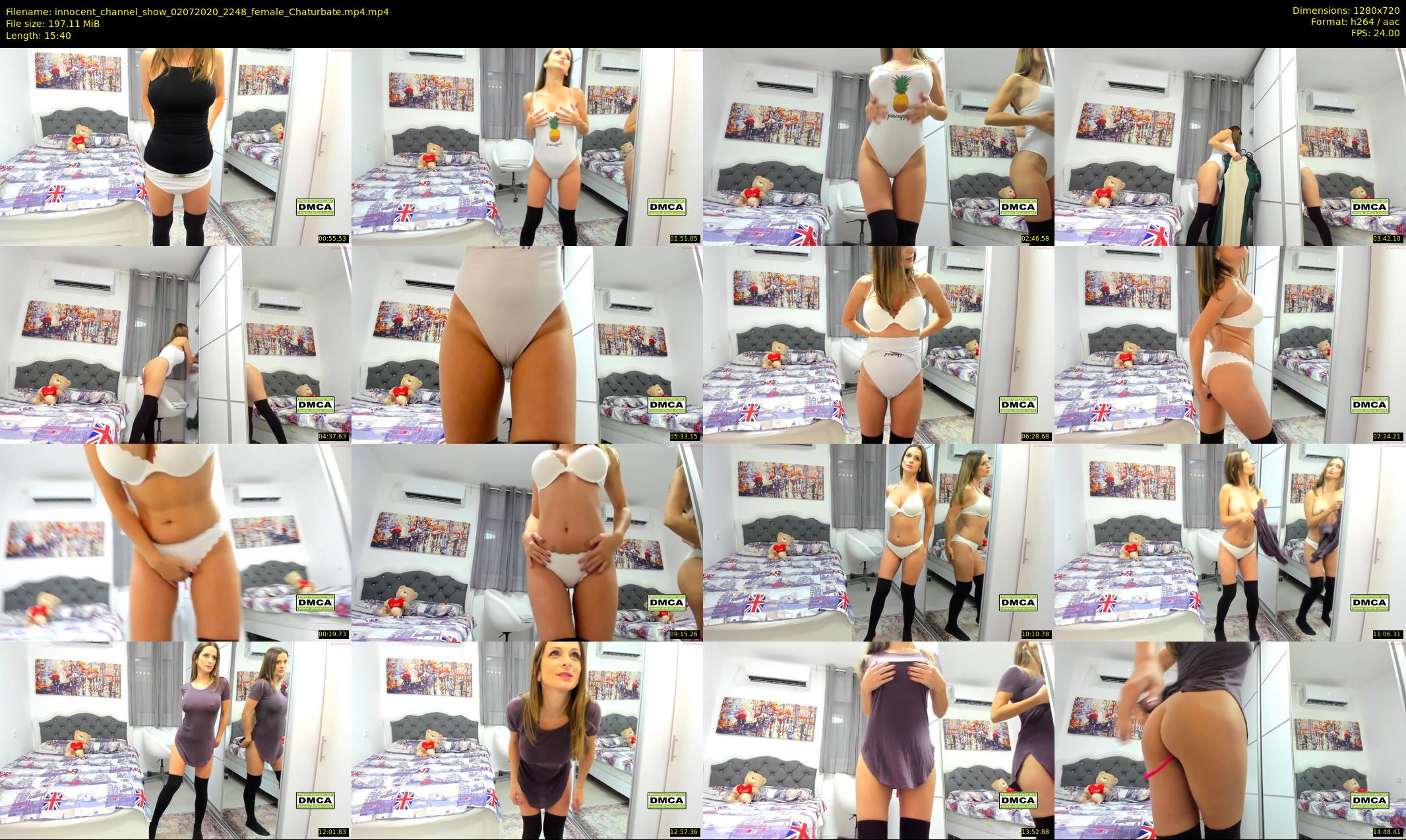 innocent_channel_show — 16 minute Chaturbate female cam show recording, 720p, Jul 2, 2020