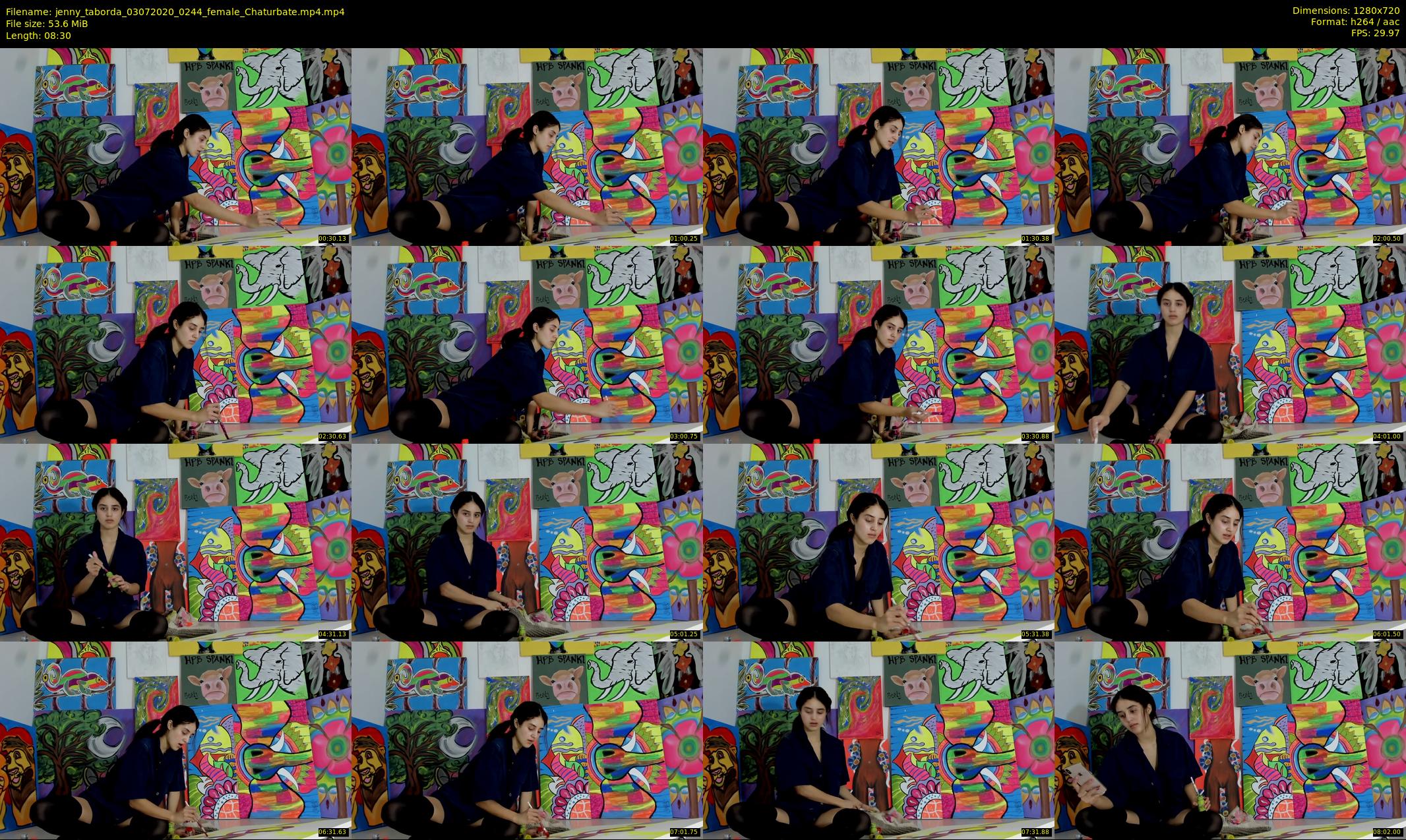 jenny_taborda — 9 minute Chaturbate female cam show recording, 720p, Jul 3, 2020