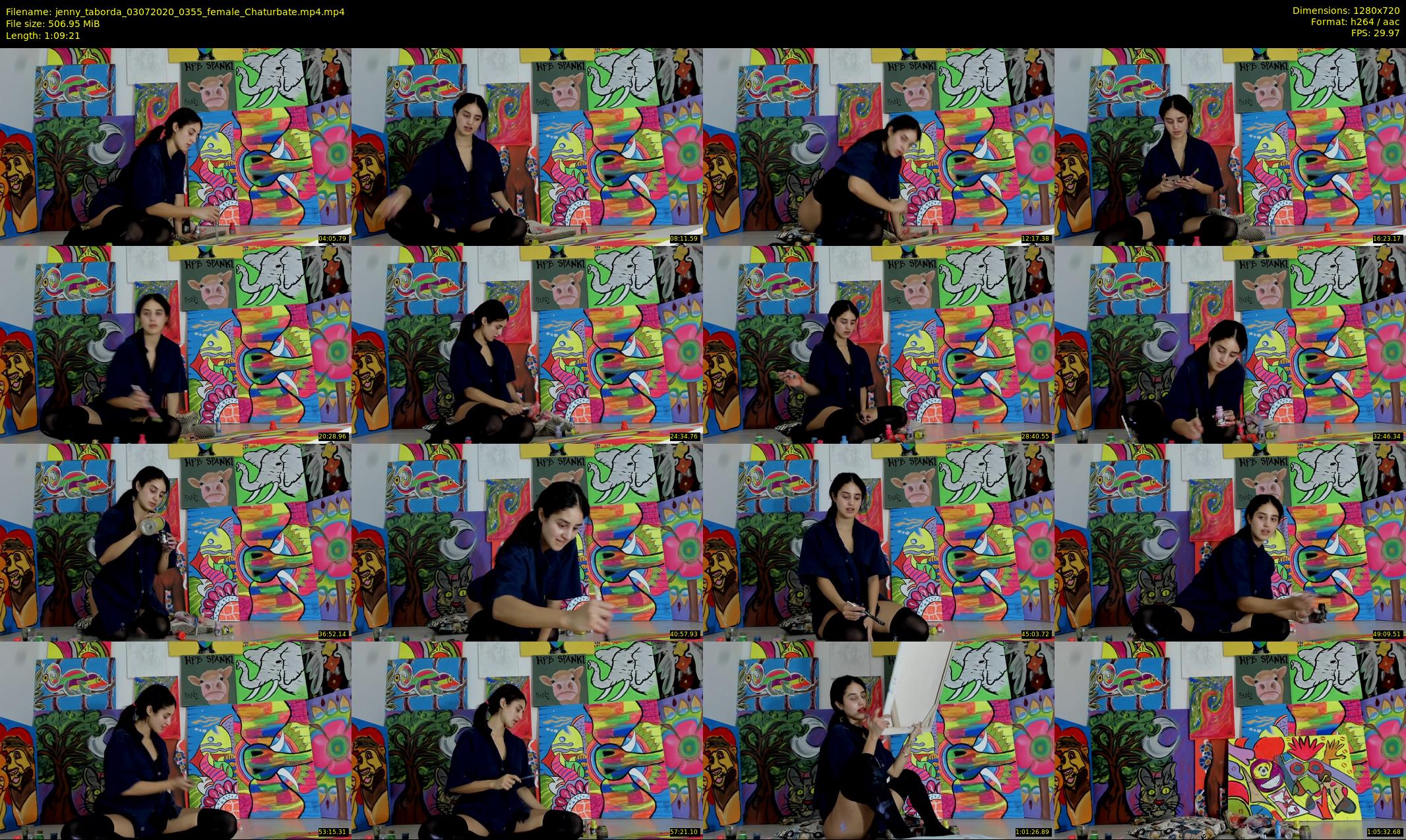 jenny_taborda — 70 minute Chaturbate female cam show recording, 720p, Jul 3, 2020