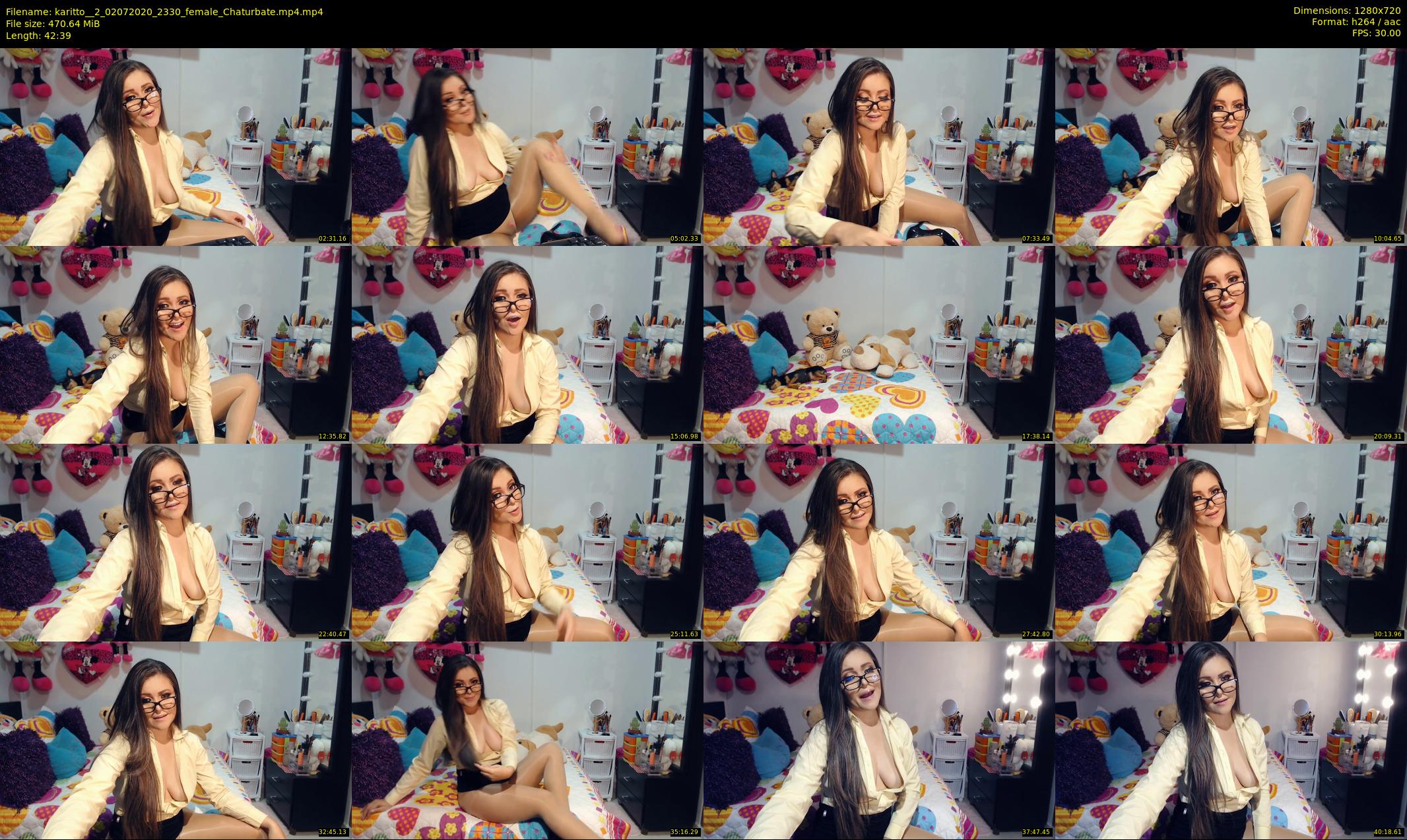 karitto__2 — 43 minute Chaturbate female cam show recording, 720p, Jul 2, 2020