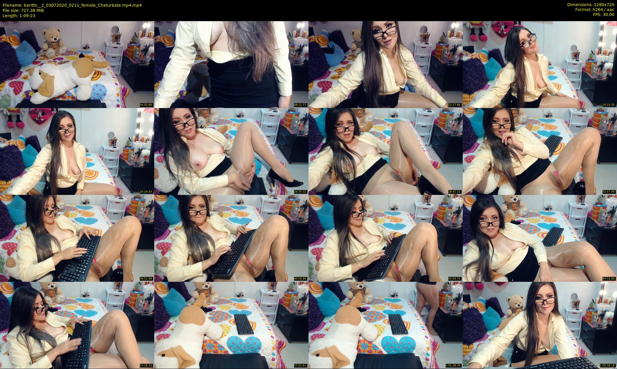 karitto__2 — 70 minute Chaturbate female cam show recording, 720p, Jul 3, 2020