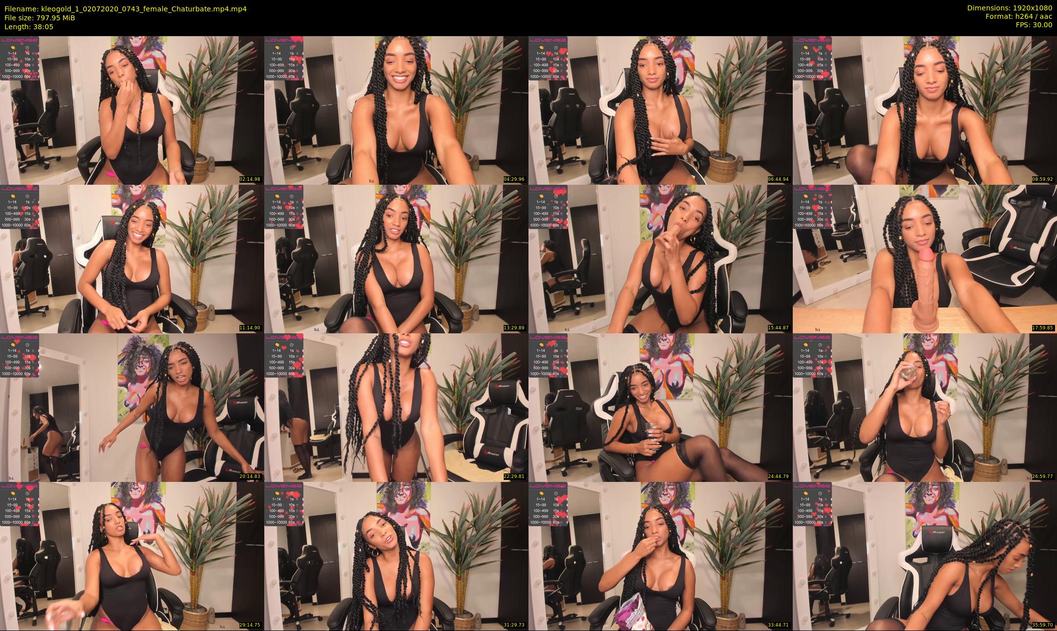 kleogold_1 — 39 minute Chaturbate female cam show recording, 1080p, Jul 2, 2020