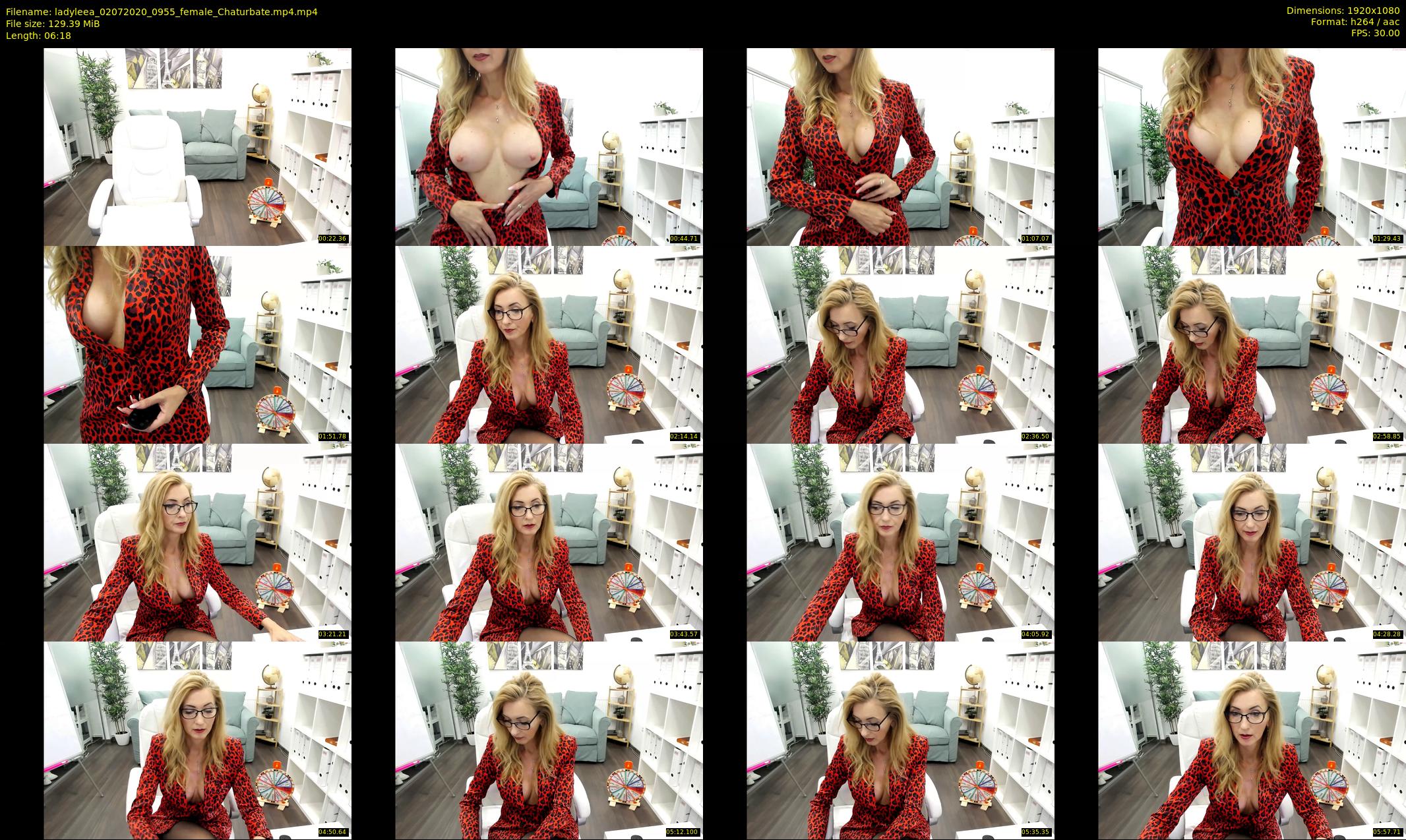 ladyleea — 7 minute Chaturbate female cam show recording, 1080p, Jul 2, 2020