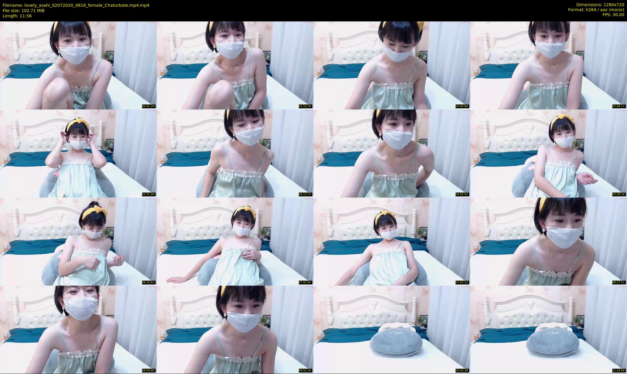 lovely_asahi — 12 minute Chaturbate female cam show recording, 720p, Jul 2, 2020
