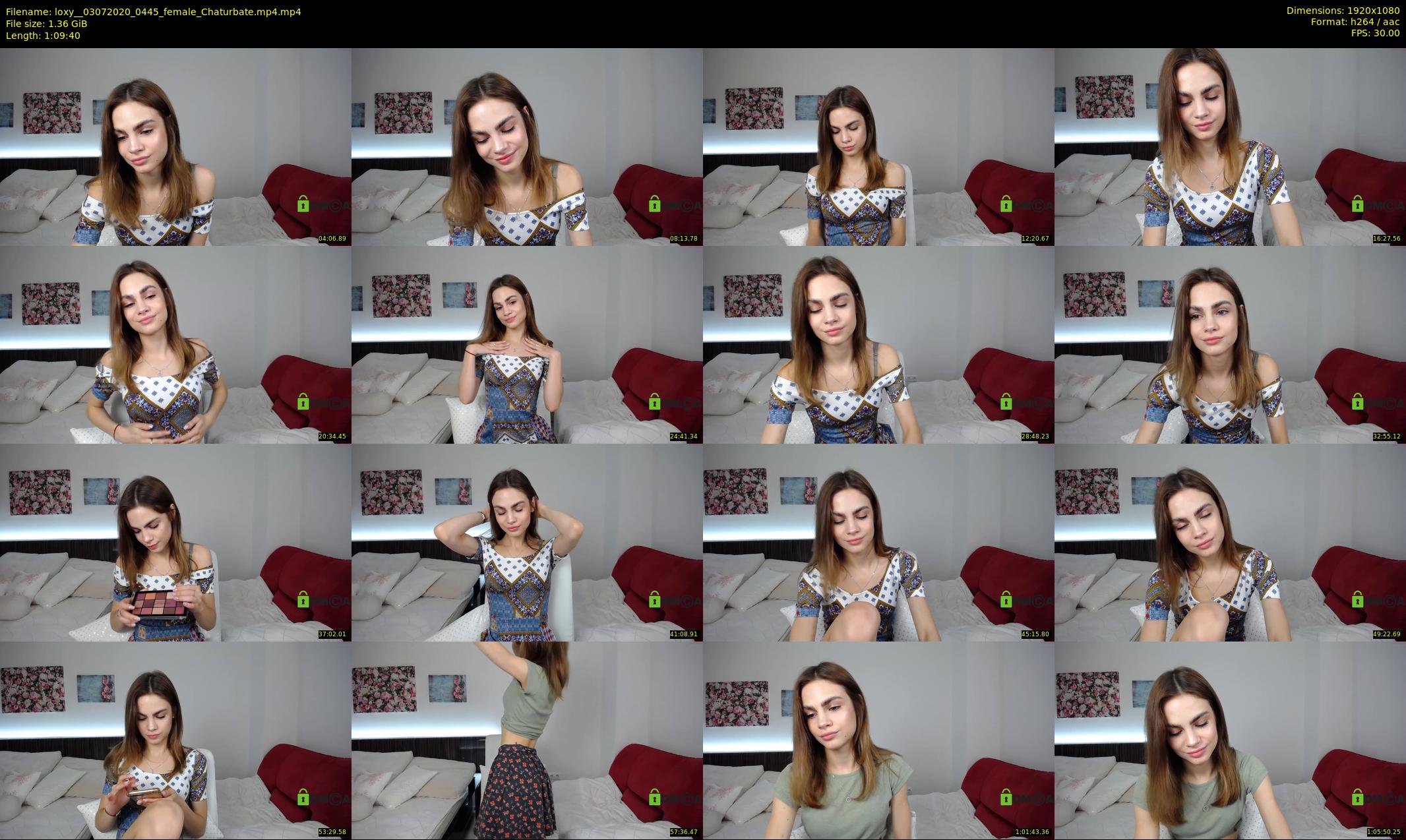 loxy_ — 70 minute Chaturbate female cam show recording, 1080p, Jul 3, 2020