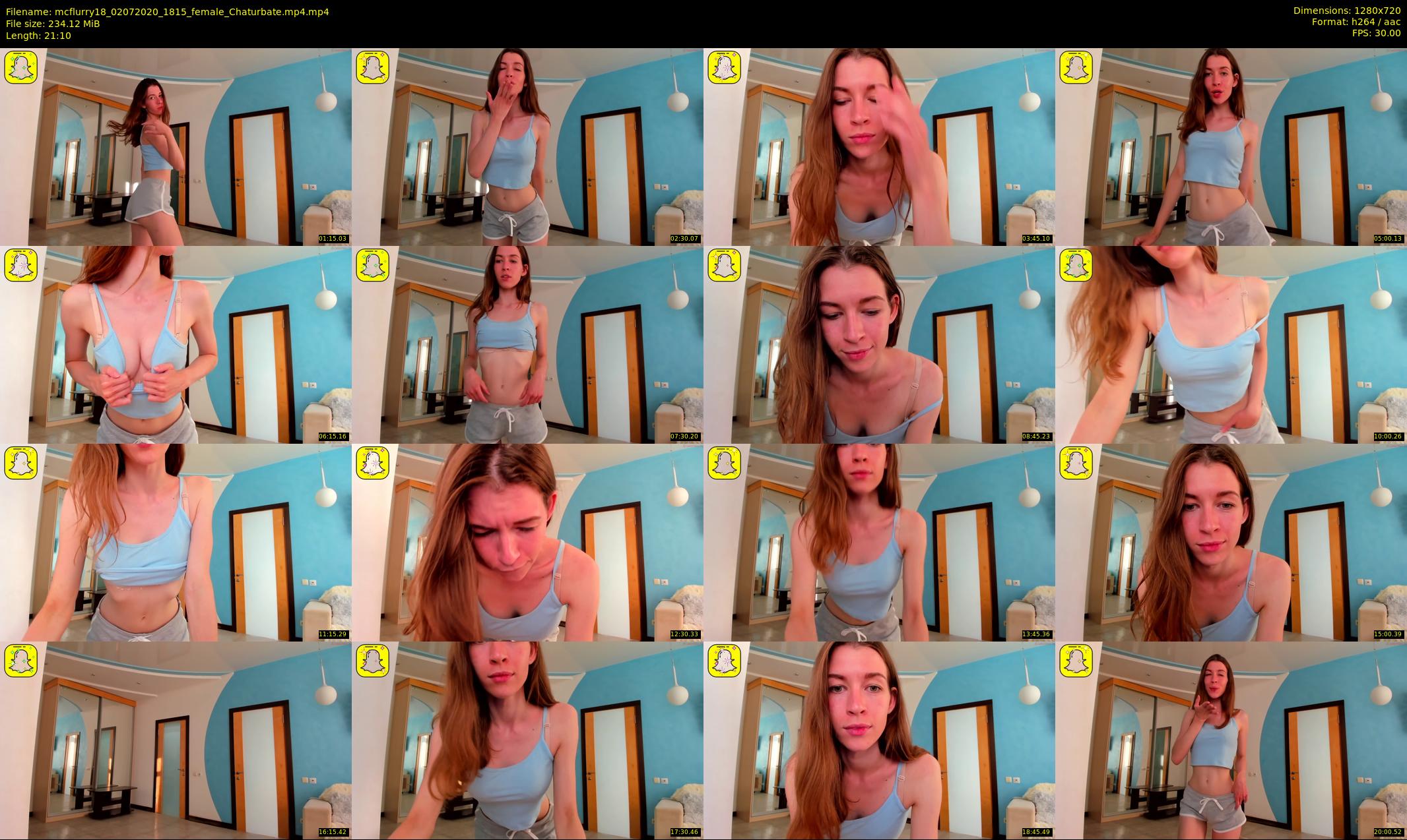 mcflurry18 — 22 minute Chaturbate female cam show recording, 720p, Jul 2, 2020