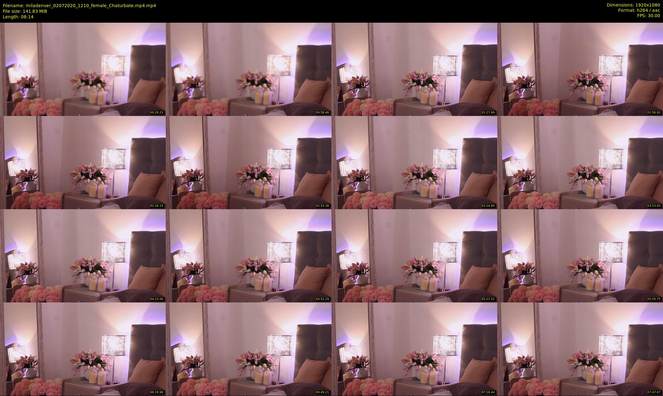 miladenver — 9 minute Chaturbate female cam show recording, 1080p, Jul 2, 2020