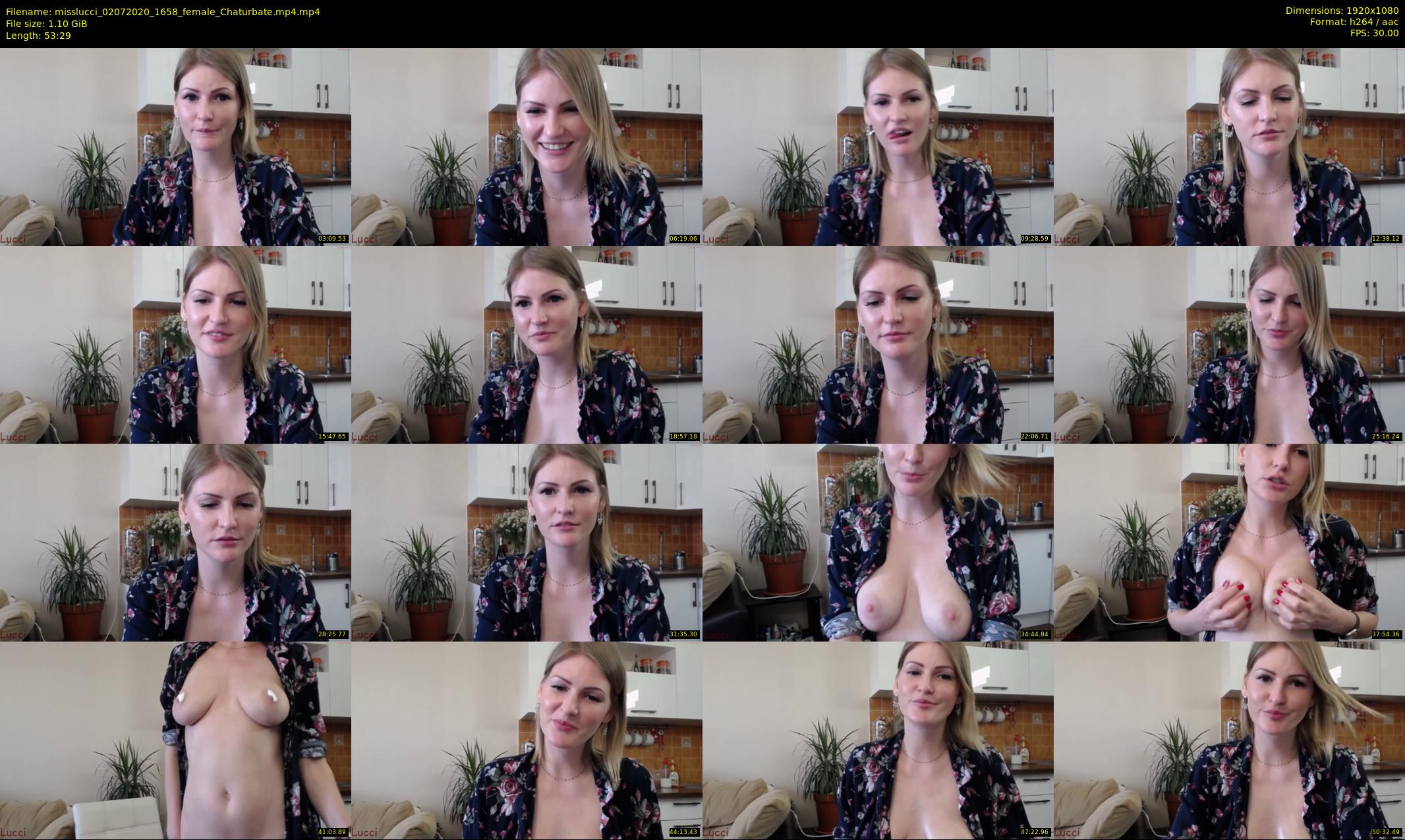 misslucci — 54 minute Chaturbate female cam show recording, 1080p, Jul 2, 2020
