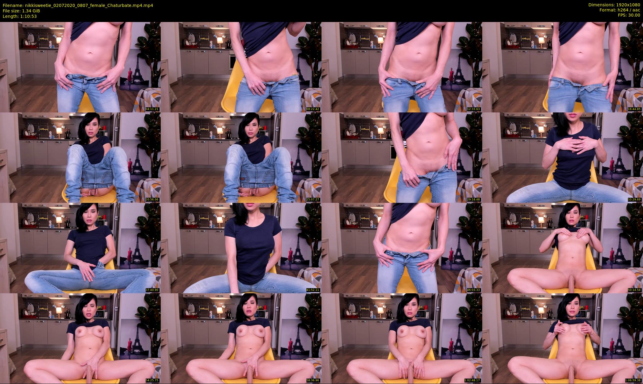 nikkisweetie — 71 minute Chaturbate female cam show recording, 1080p, Jul 2, 2020