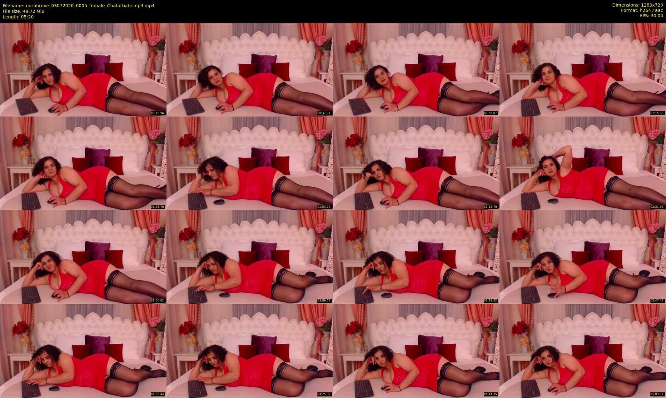 norahreve — 6 minute Chaturbate female cam show recording, 720p, Jul 3, 2020