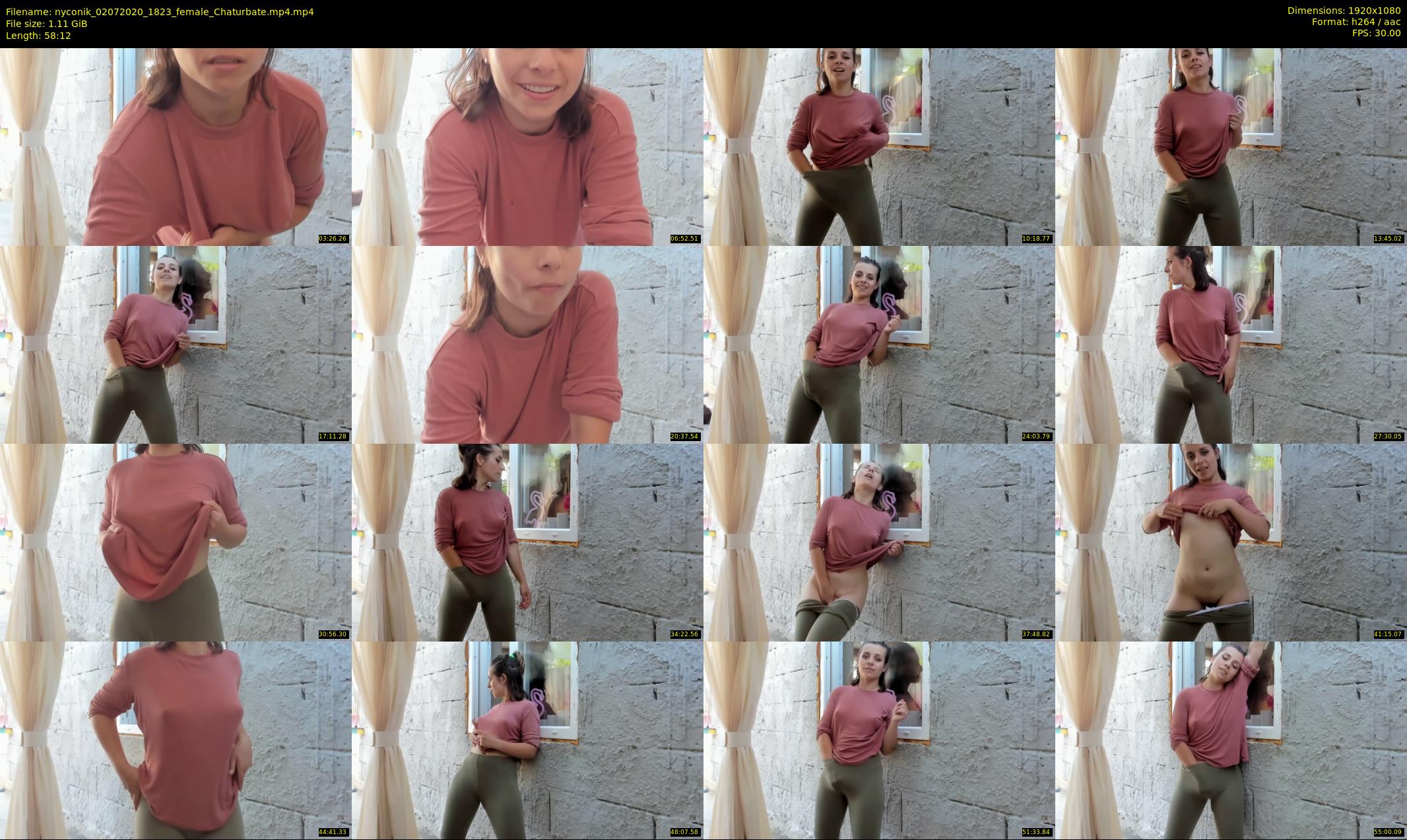 nyconik — 59 minute Chaturbate female cam show recording, 1080p, Jul 2, 2020