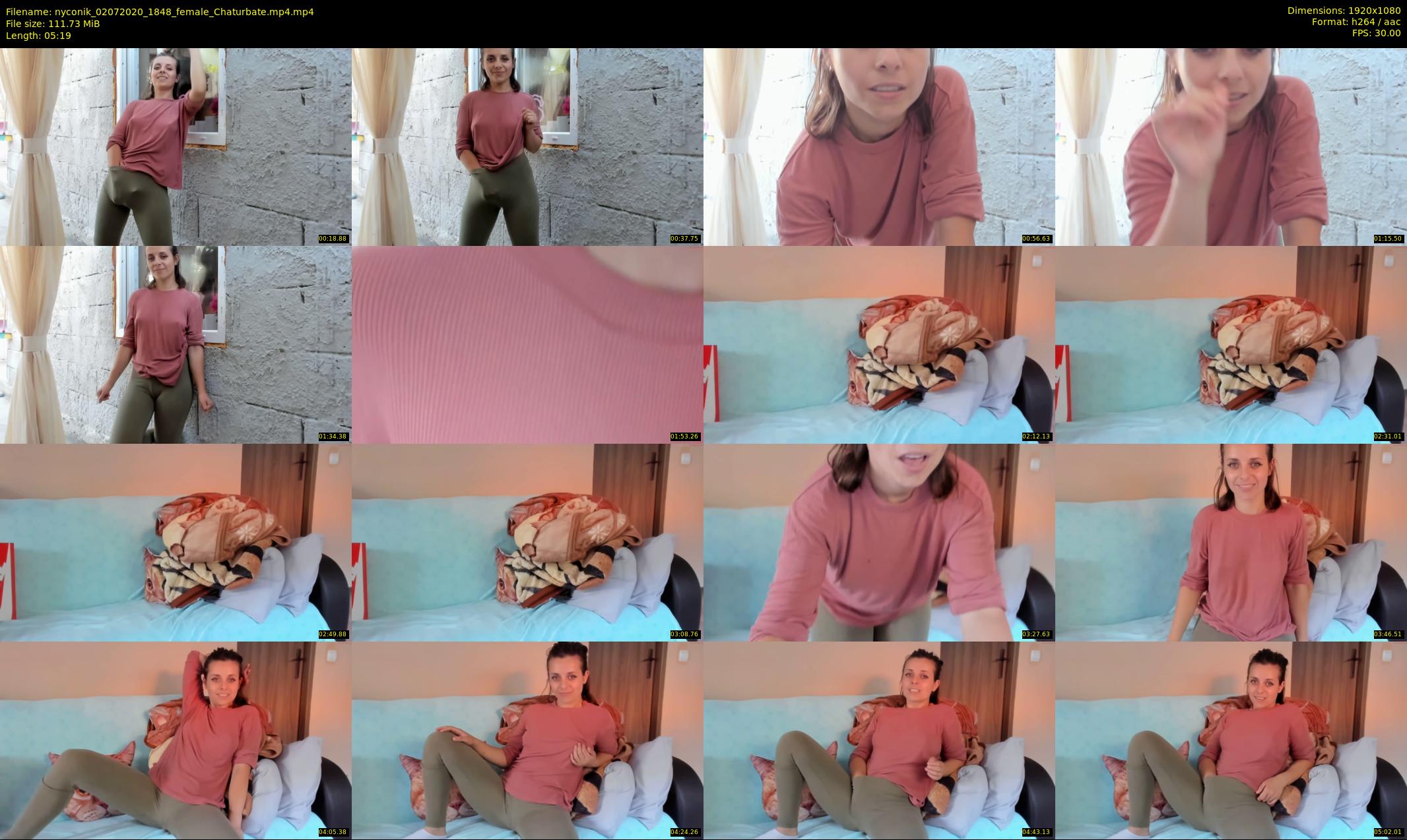 nyconik — 6 minute Chaturbate female cam show recording, 1080p, Jul 2, 2020