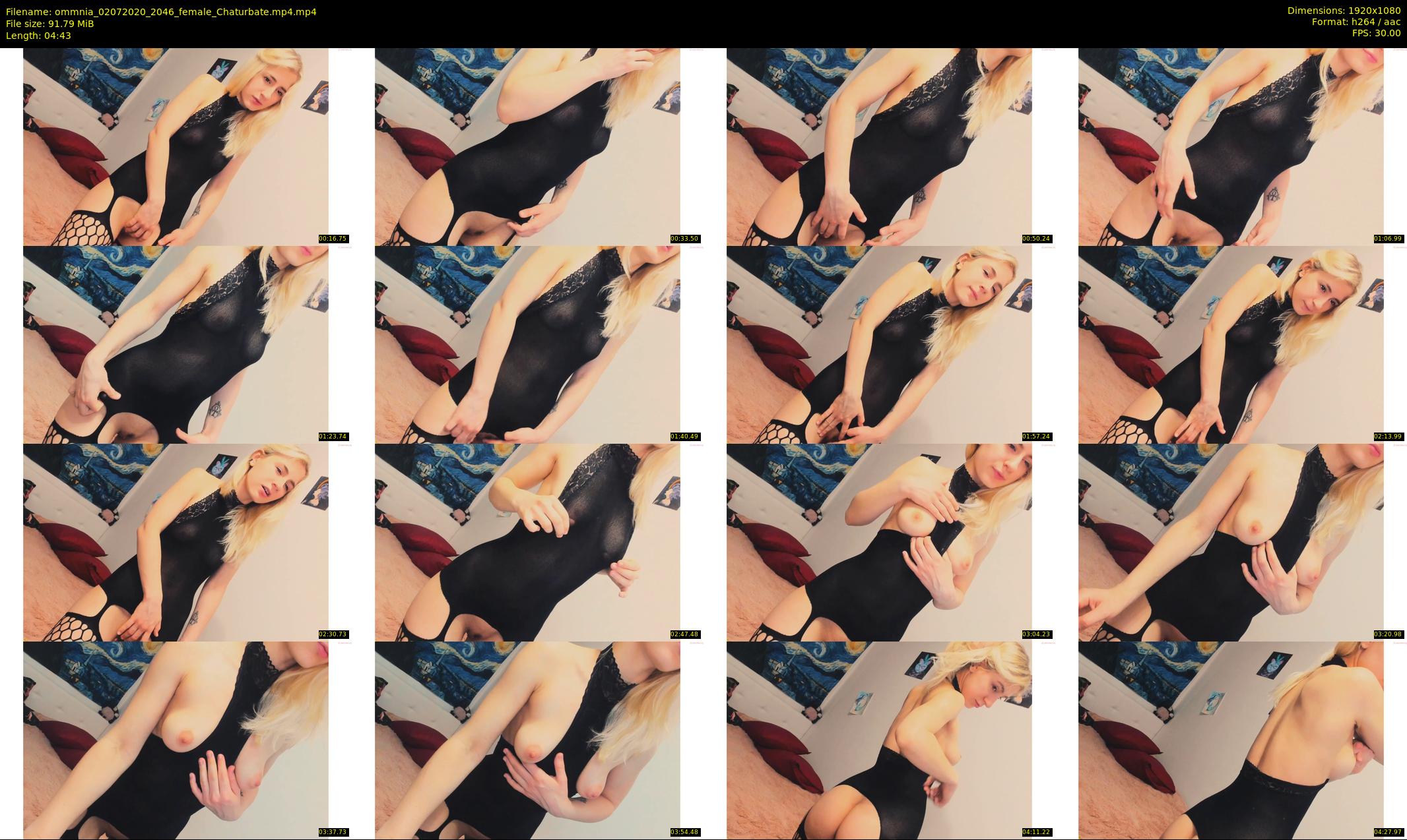 ommnia — 5 minute Chaturbate female cam show recording, 1080p, Jul 2, 2020