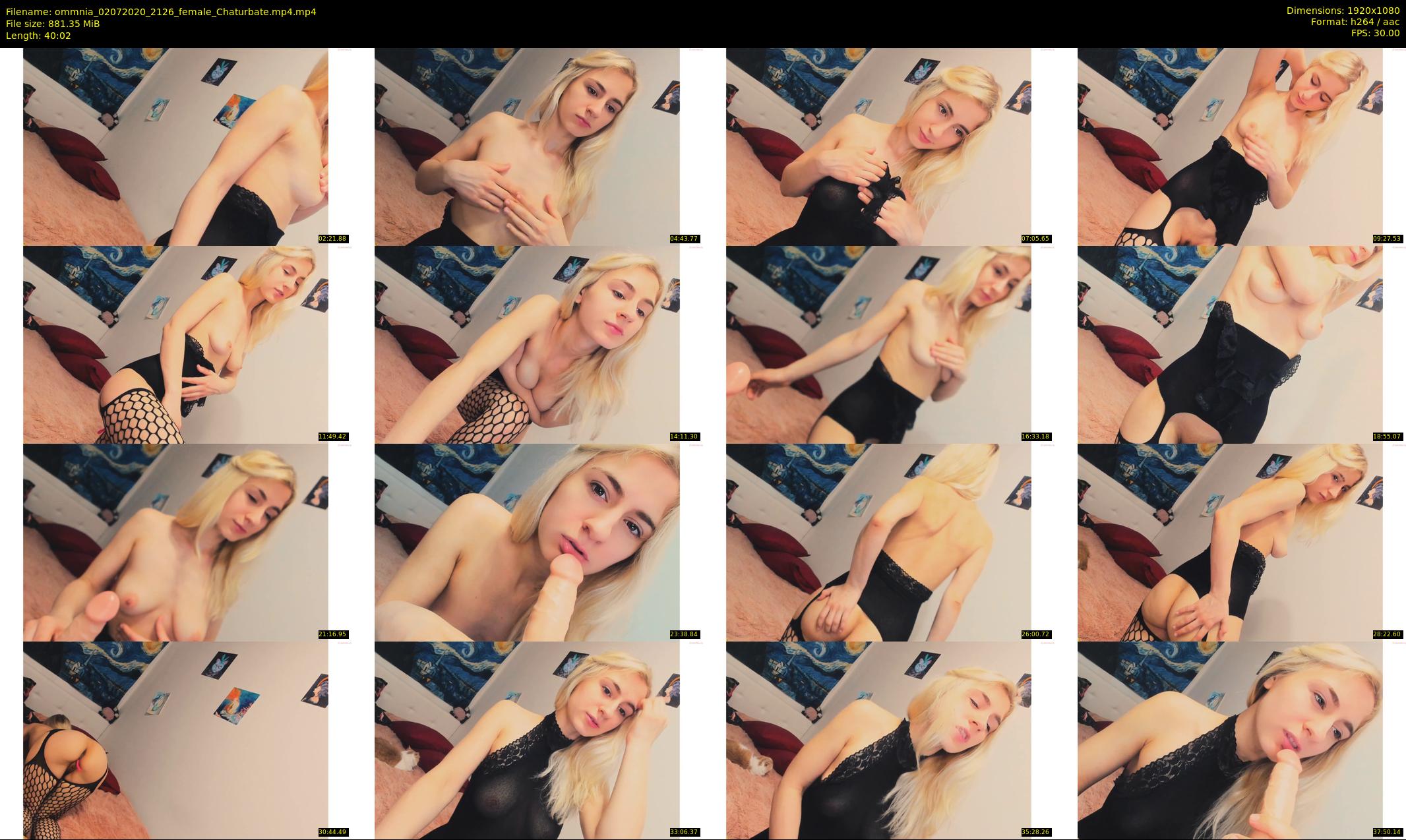 ommnia — 41 minute Chaturbate female cam show recording, 1080p, Jul 2, 2020