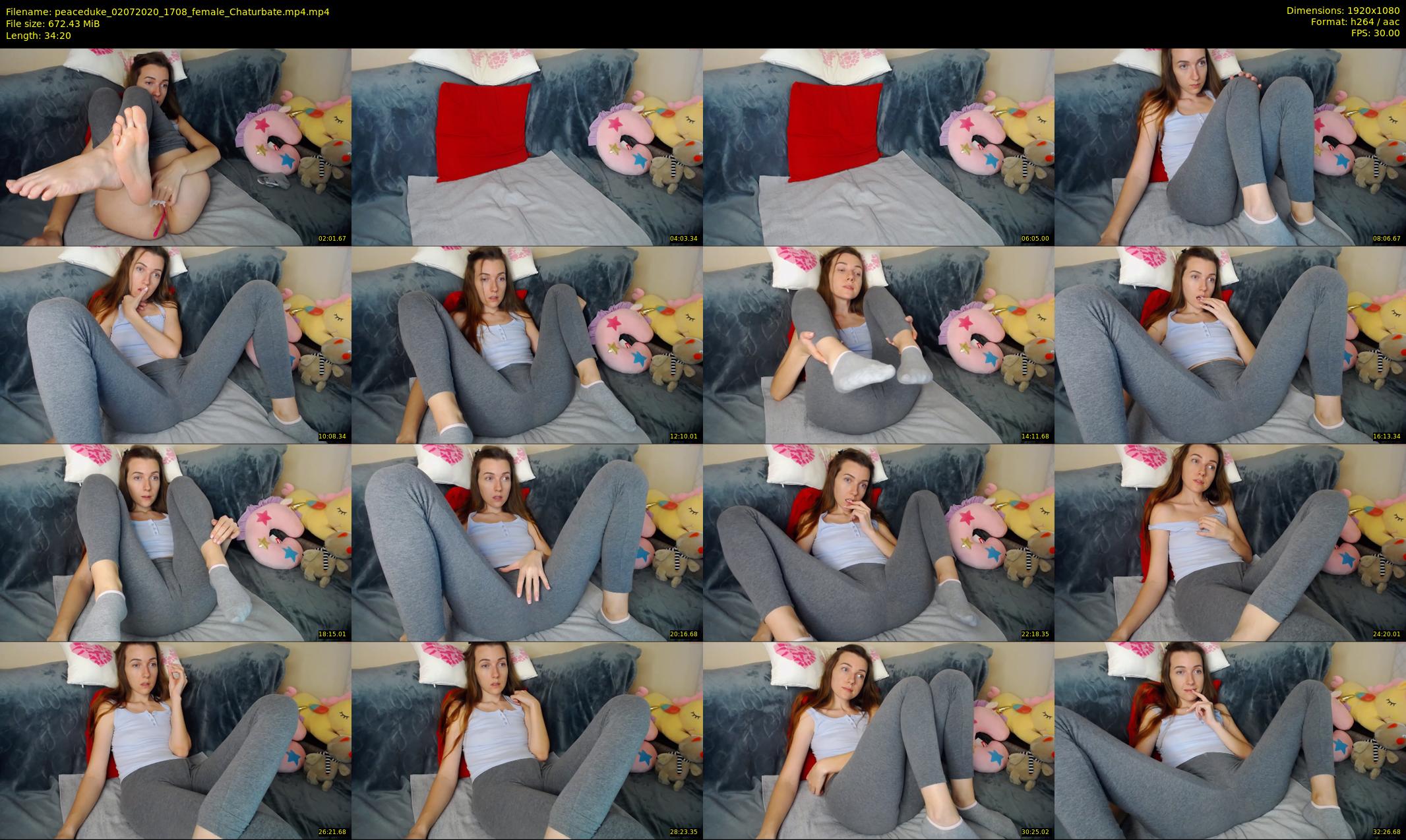 peaceduke — 35 minute Chaturbate female cam show recording, 1080p, Jul 2, 2020
