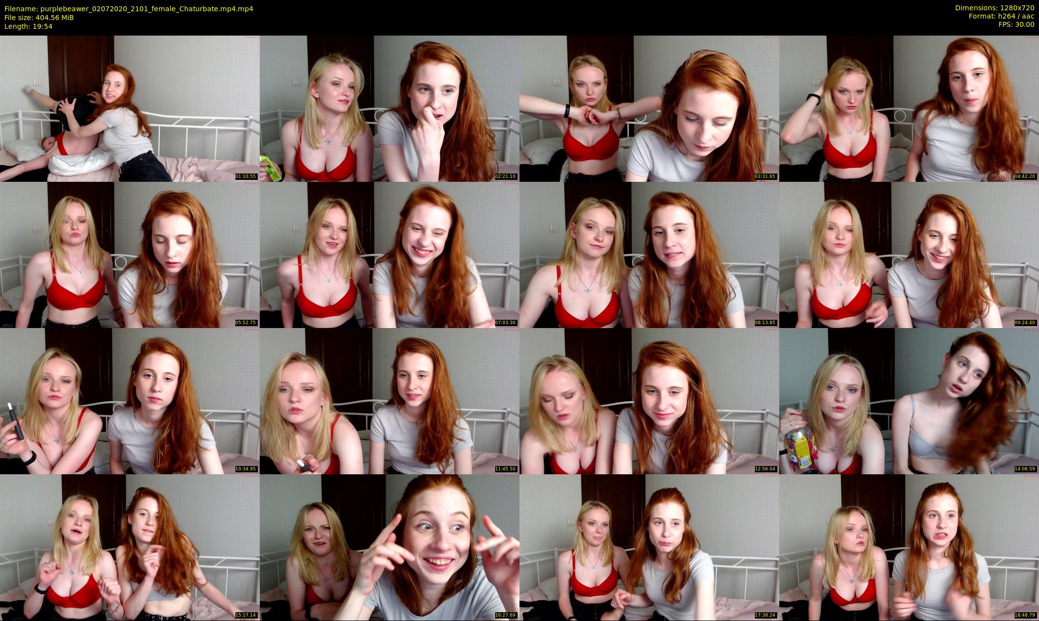 purplebeawer — 20 minute Chaturbate female cam show recording, 720p, Jul 2, 2020
