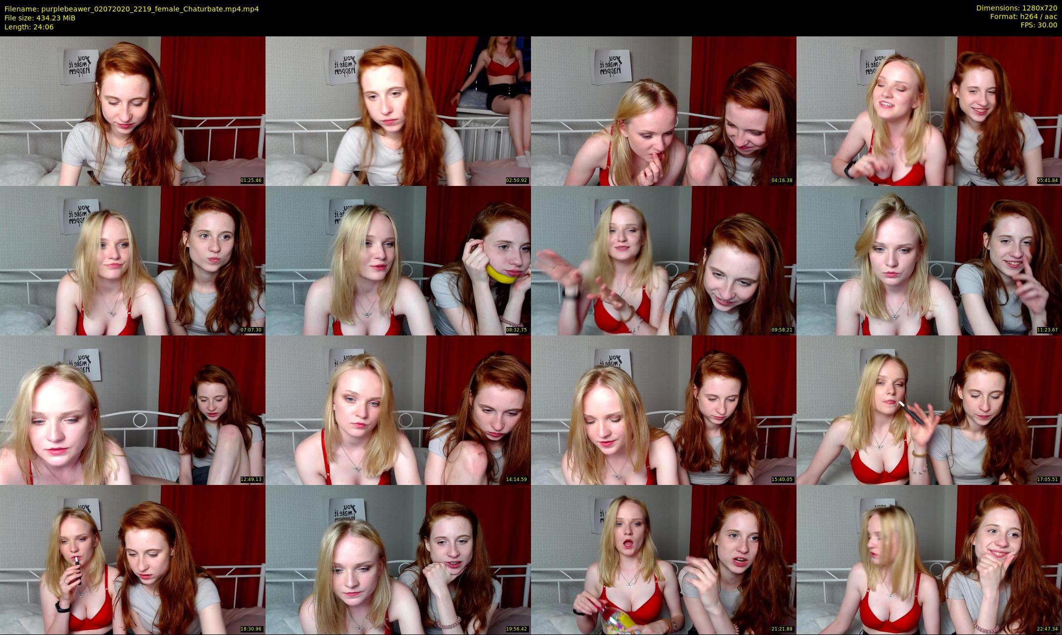purplebeawer — 25 minute Chaturbate female cam show recording, 720p, Jul 2, 2020