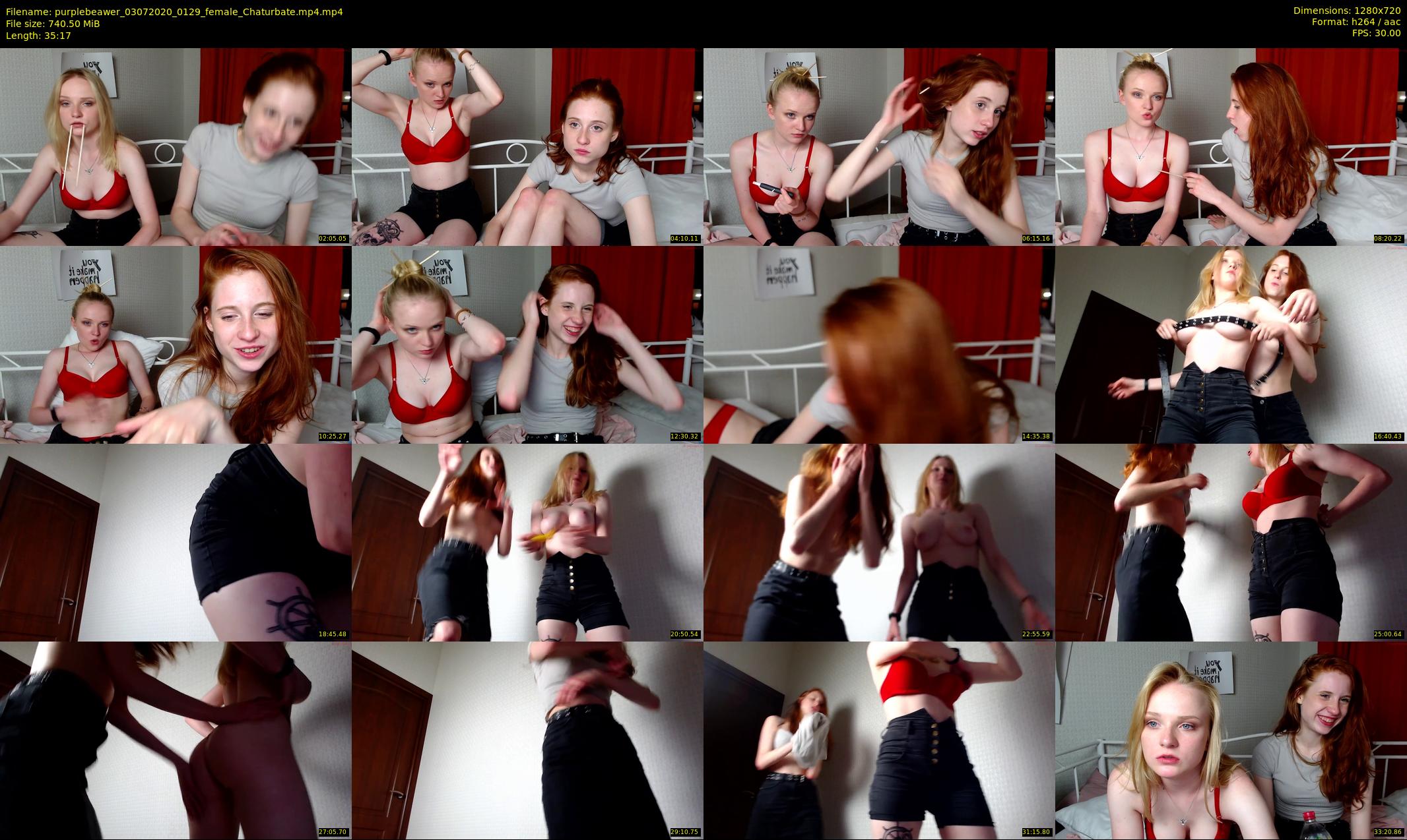 purplebeawer — 36 minute Chaturbate female cam show recording, 720p, Jul 3, 2020
