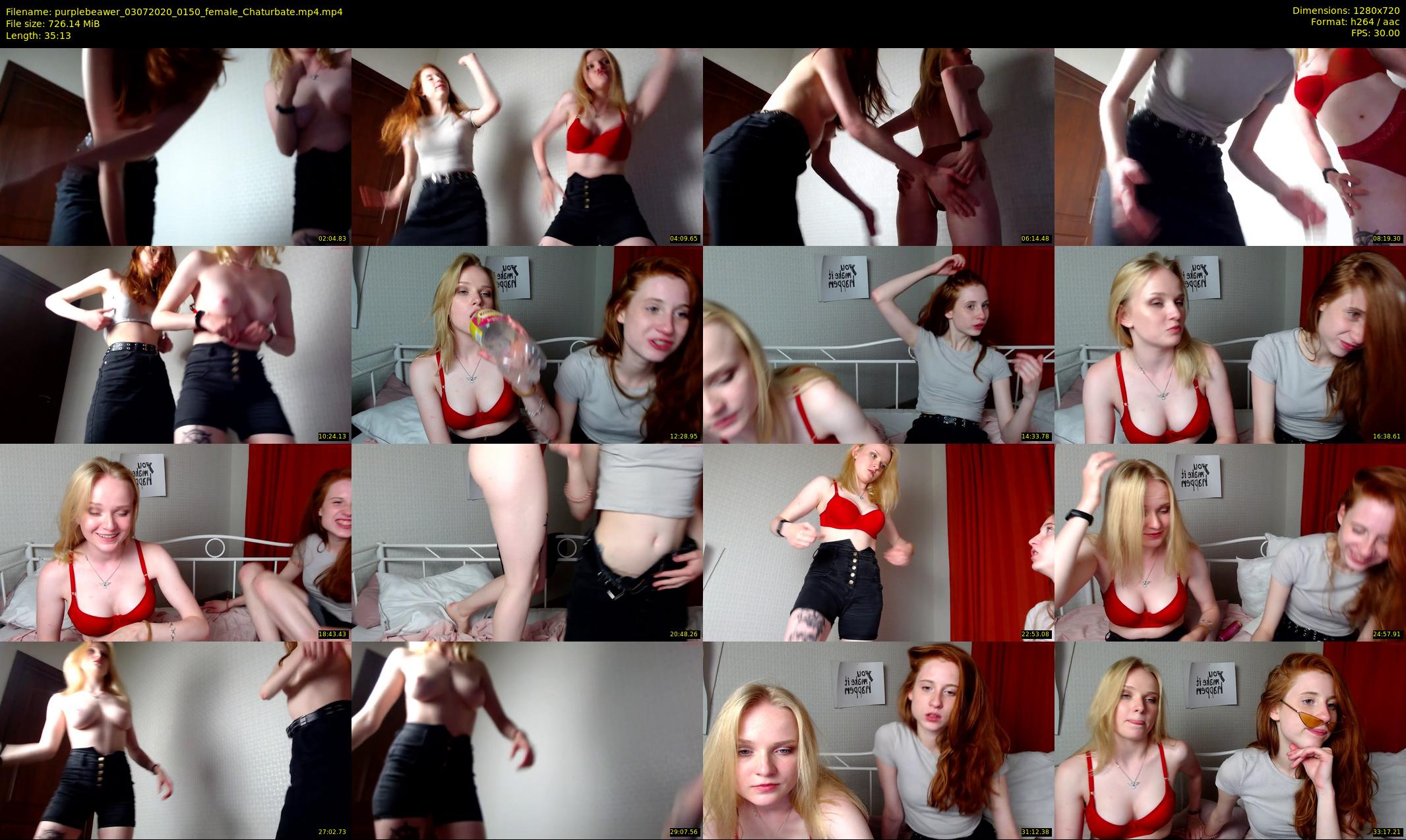 purplebeawer — 36 minute Chaturbate female cam show recording, 720p, Jul 3, 2020