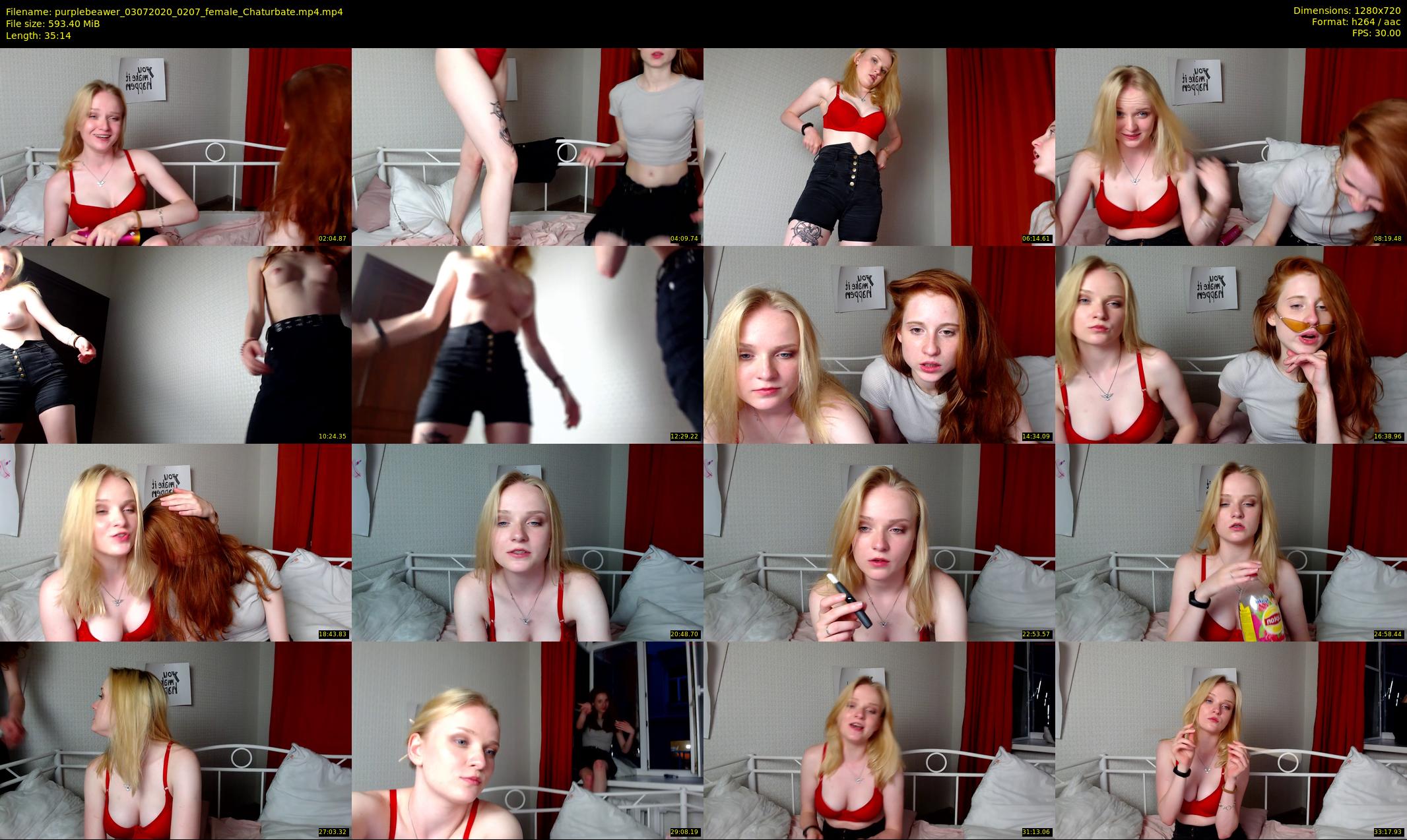 purplebeawer — 36 minute Chaturbate female cam show recording, 720p, Jul 3, 2020
