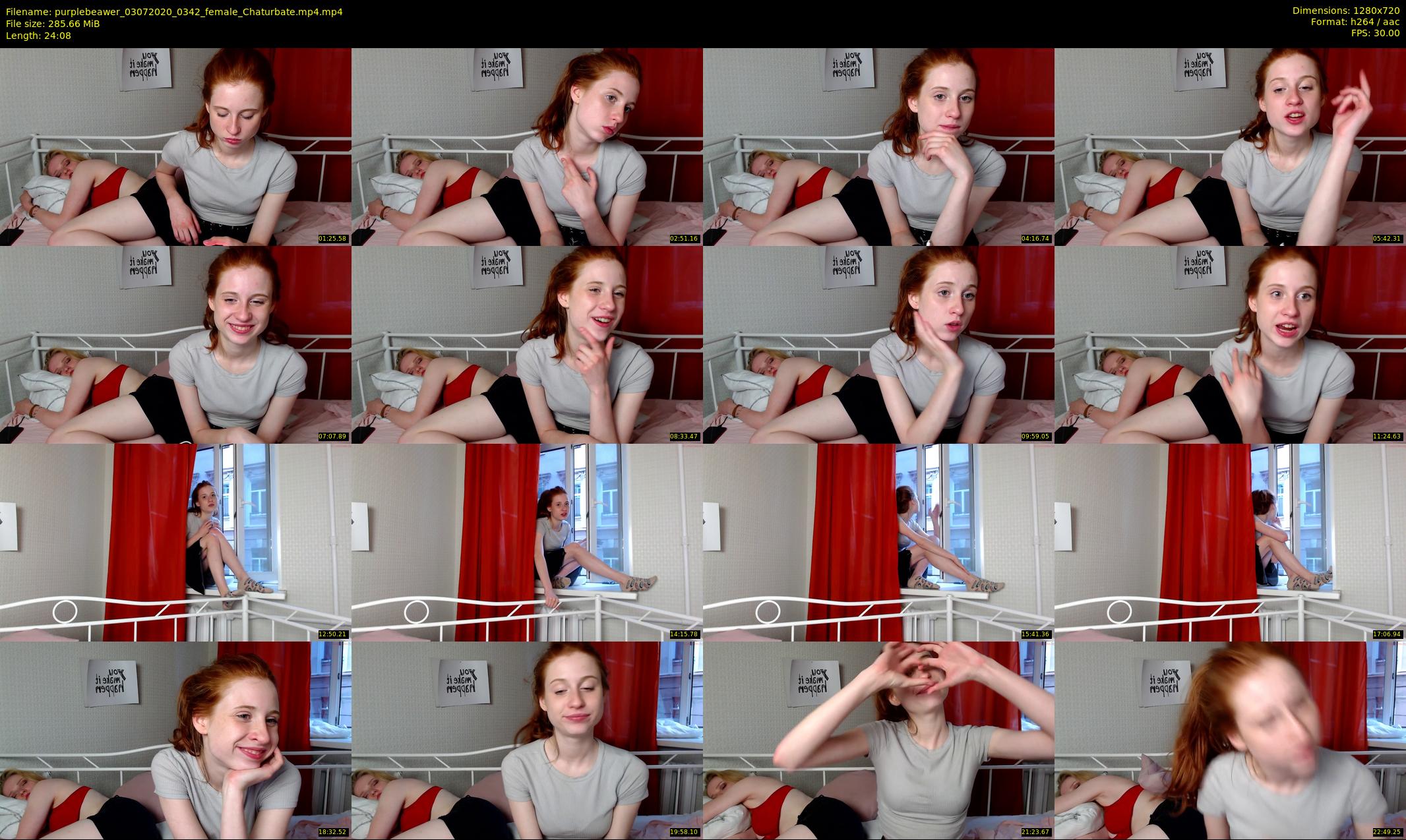 purplebeawer — 25 minute Chaturbate female cam show recording, 720p, Jul 3, 2020