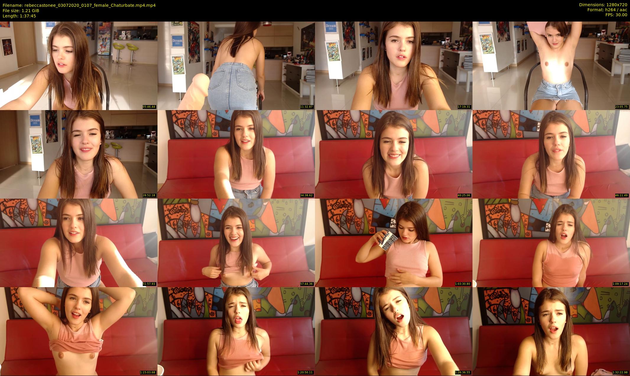 rebeccastonee — 98 minute Chaturbate female cam show recording, 720p, Jul 3, 2020