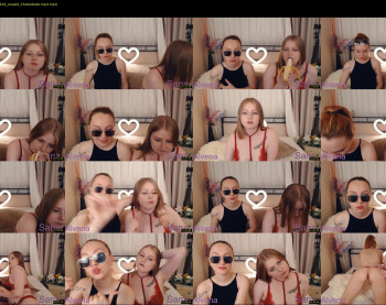 saraomega — 64 minute Chaturbate couple cam show recording, 1080p, Jul 2, 2020