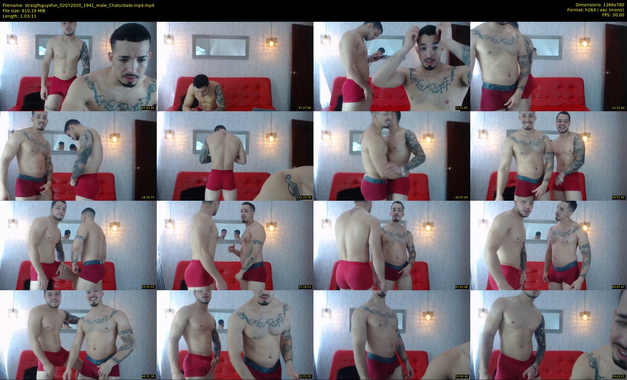 straigthguysfun — 64 minute Chaturbate male cam show recording, 720p, Jul 2, 2020