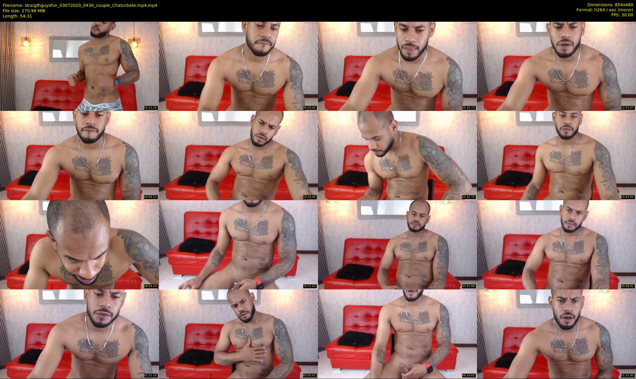 straigthguysfun — 55 minute Chaturbate male cam show recording, 480p, Jul 3, 2020