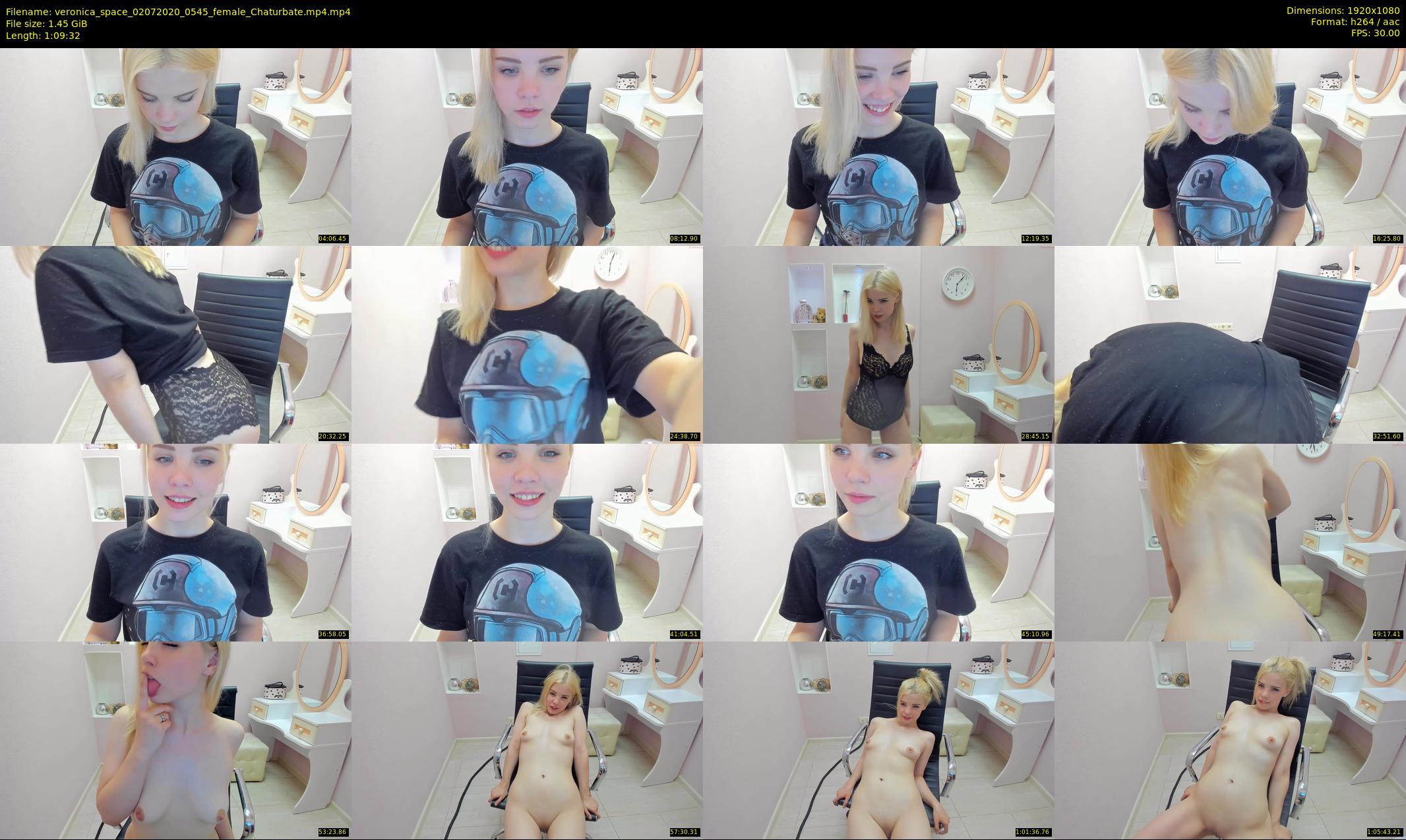 veronica_space — 70 minute Chaturbate female cam show recording, 1080p, Jul 2, 2020