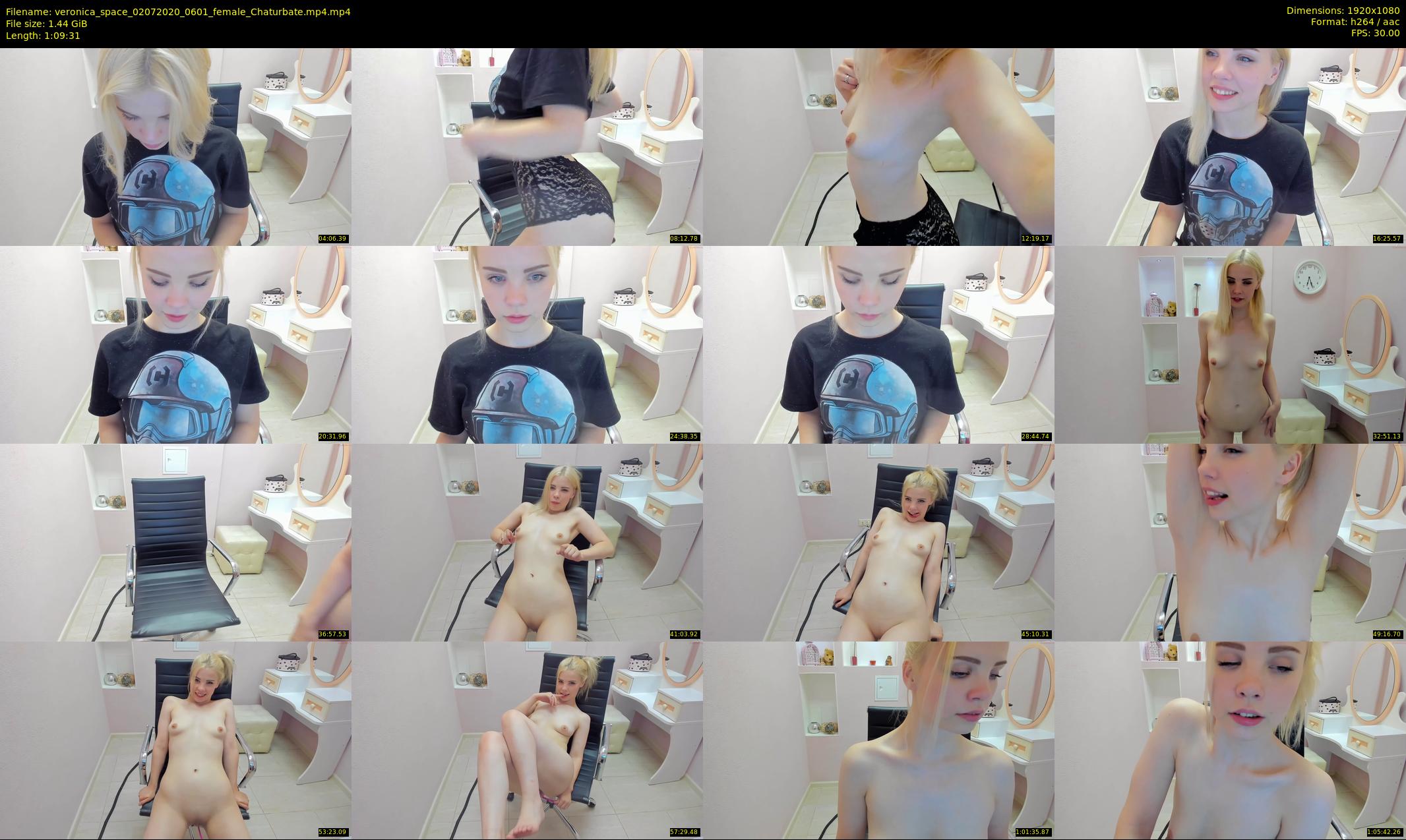 veronica_space — 70 minute Chaturbate female cam show recording, 1080p, Jul 2, 2020