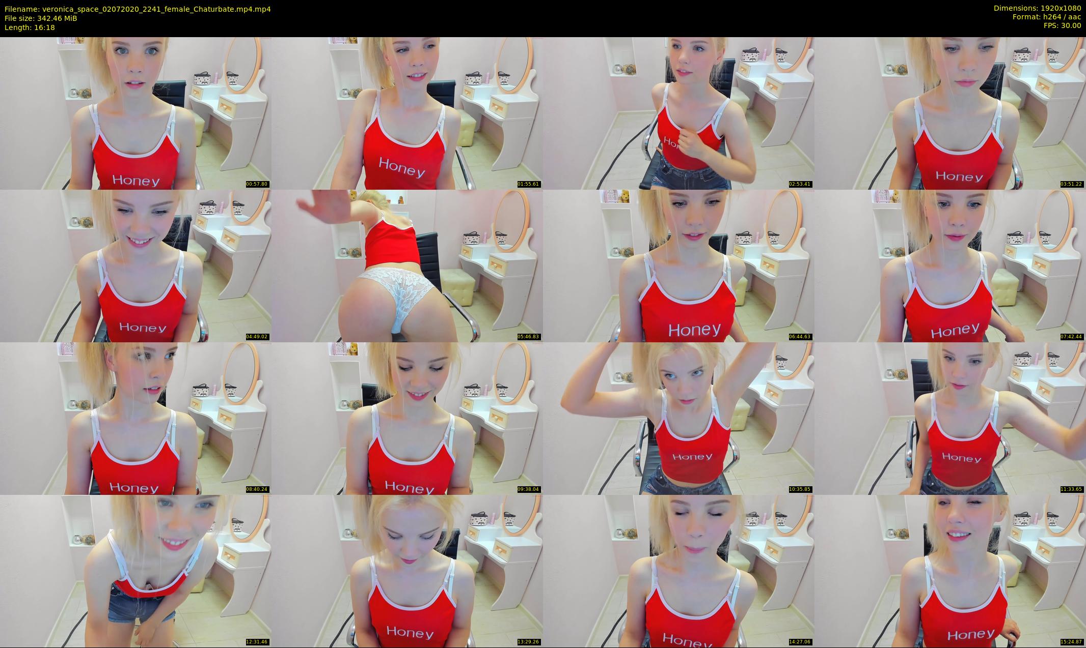 veronica_space — 17 minute Chaturbate female cam show recording, 1080p, Jul 2, 2020